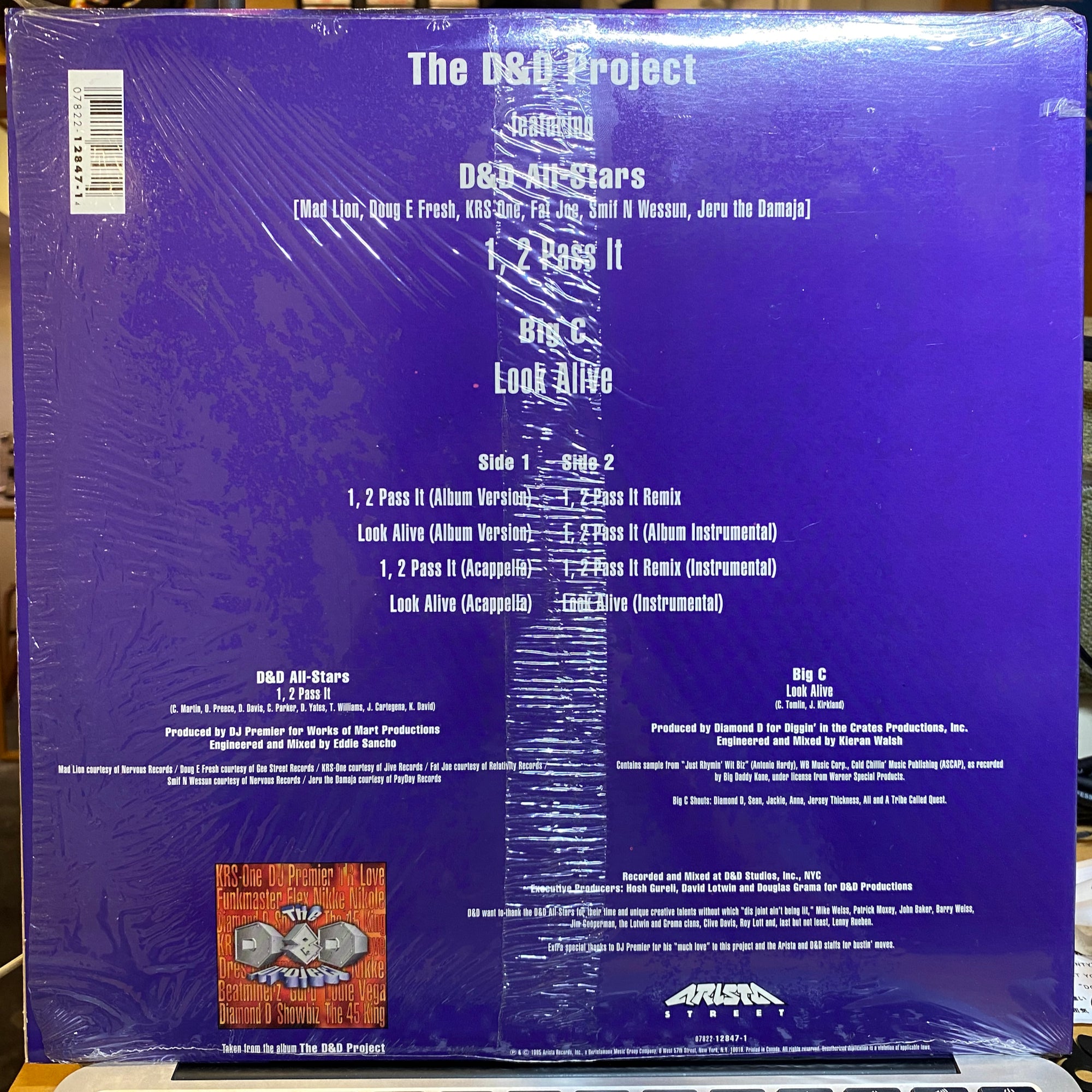 D&D All-Stars, The / Big C / 1, 2 Pass It / Look Alive | VINYL7