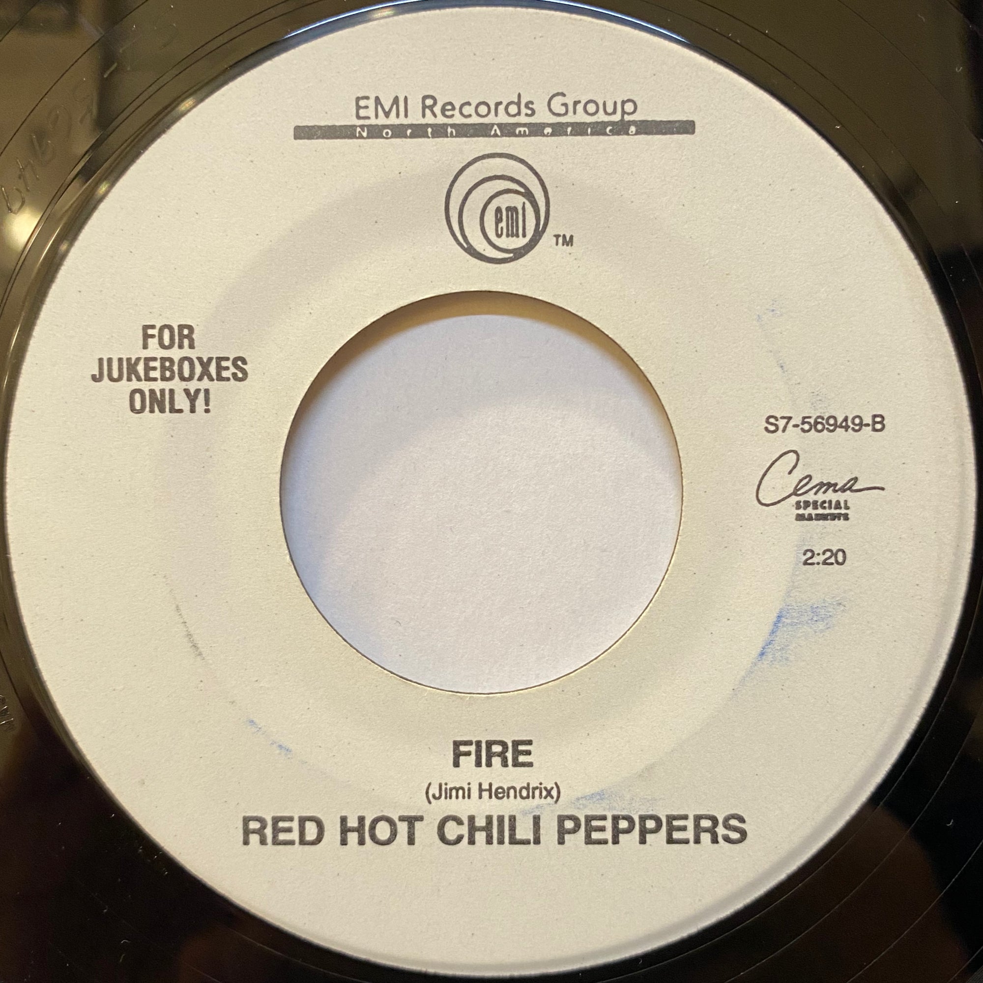 最新発見 hot red chili 7インチピクチャー盤 snow / peppers 洋楽 