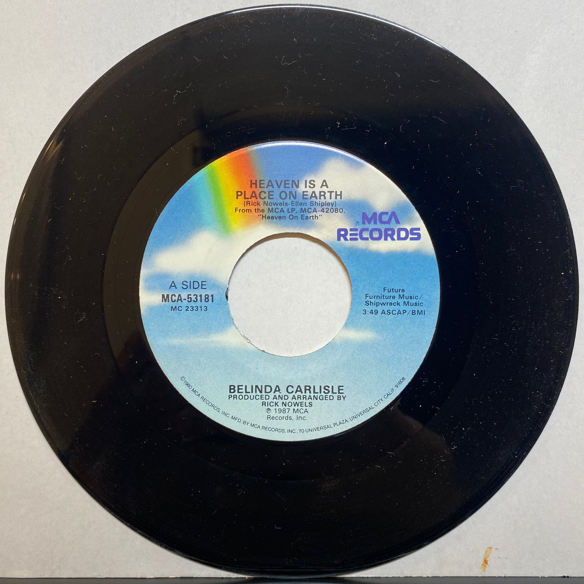 Belinda Carlisle / Heaven Is A Place On Earth | VINYL7 RECORDS