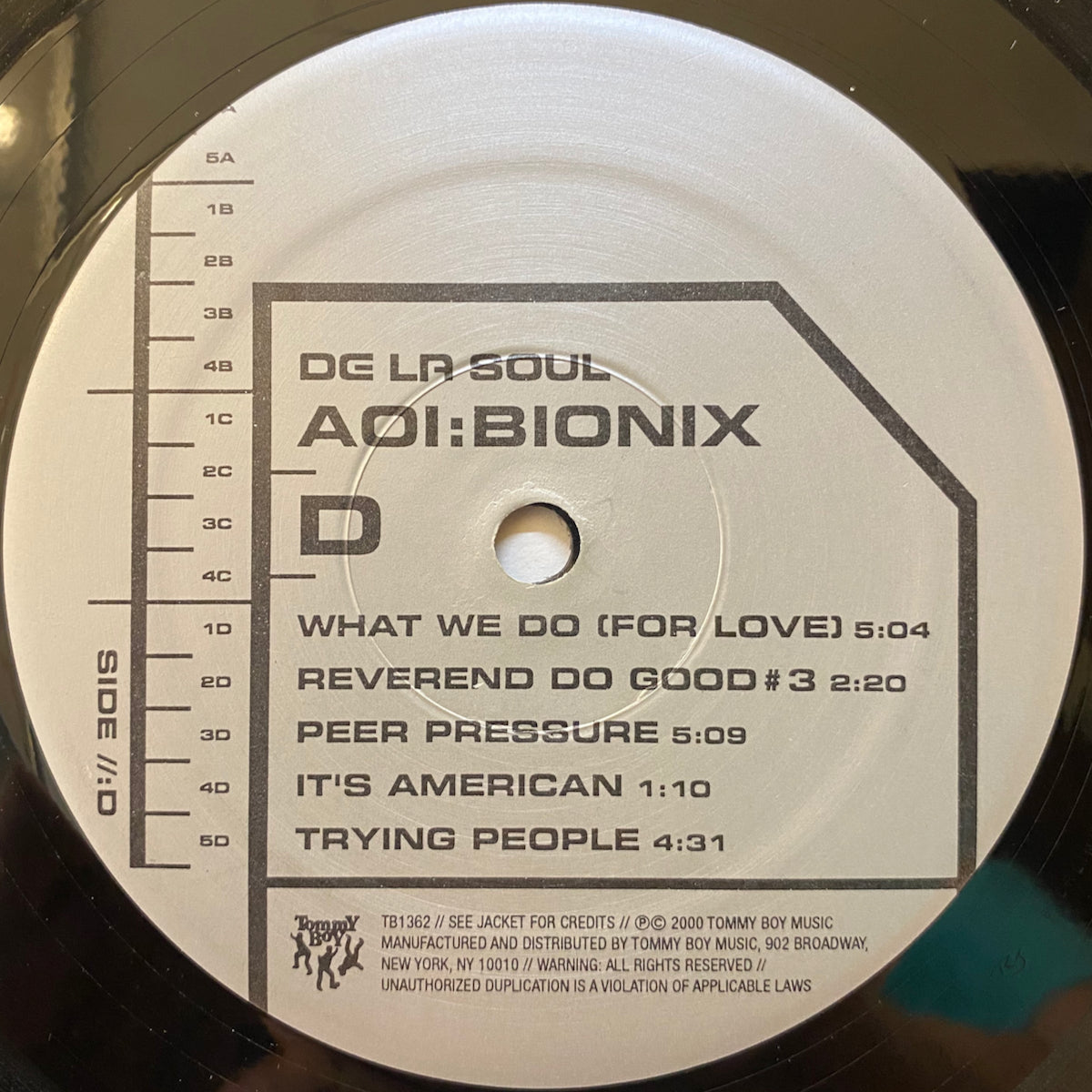 De La Soul / AOI: Bionix | VINYL7 RECORDS