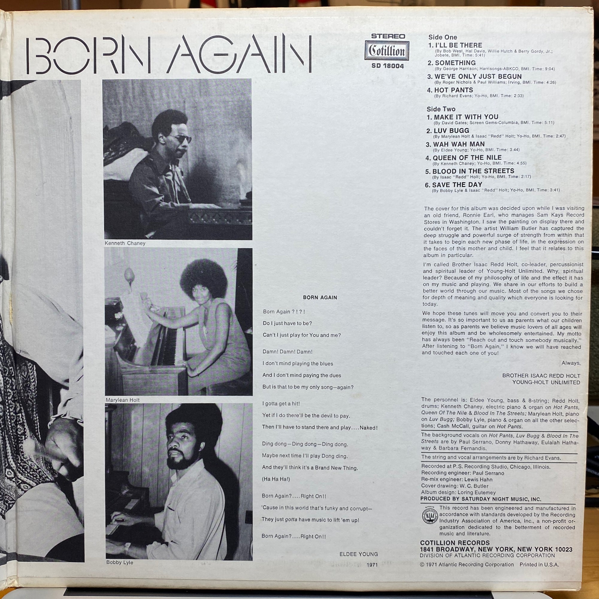 Young-Holt Unlimited / Born Again | VINYL7 RECORDS