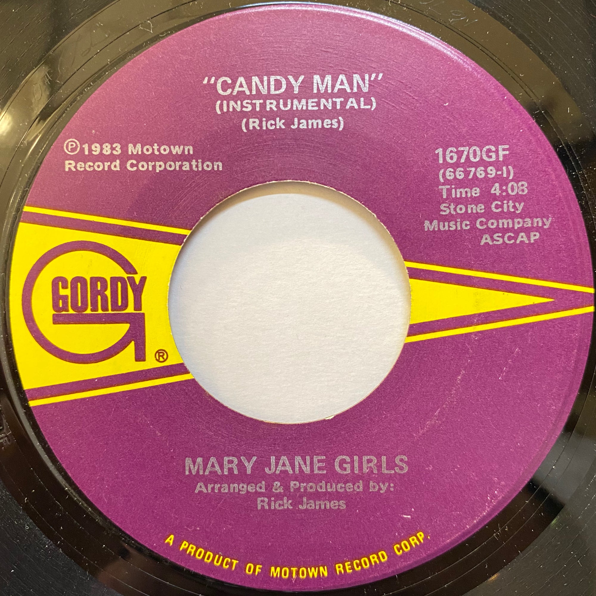 Mary Jane Girls / Candy Man | VINYL7 RECORDS