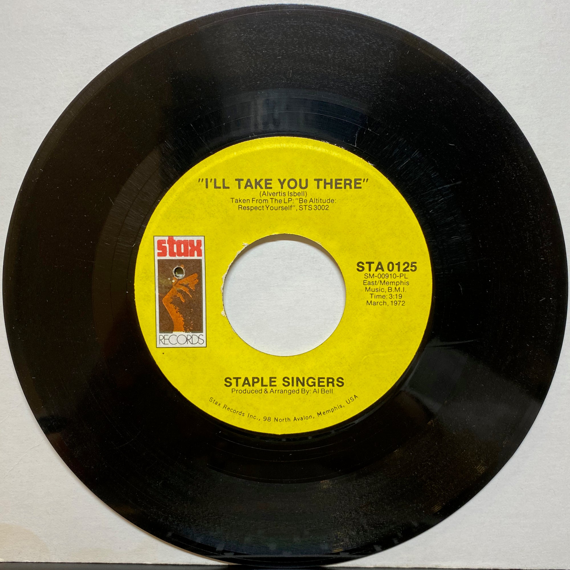 Staple Singers / I'll Take You There | VINYL7 RECORDS