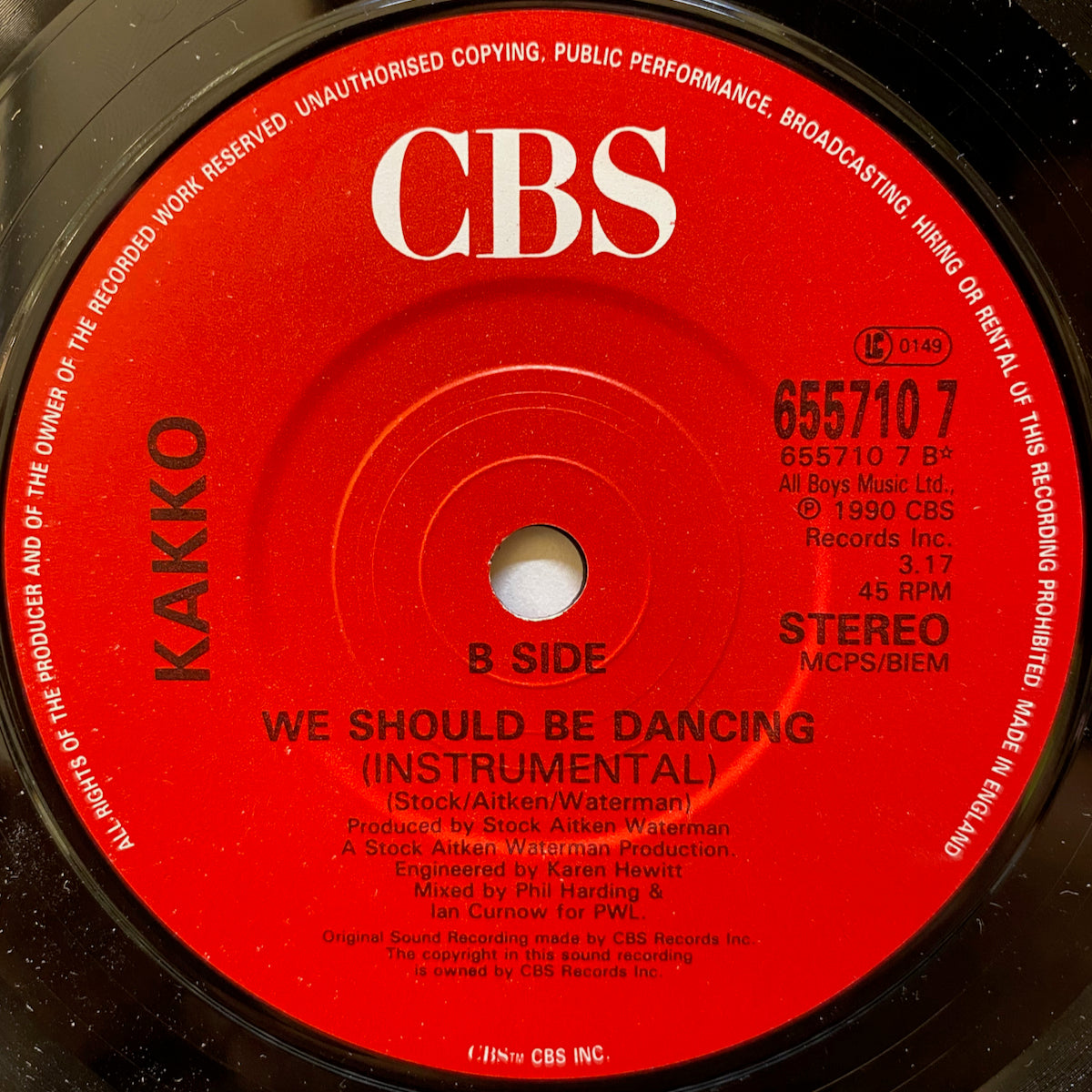 Kakko / We Should Be Dancing | VINYL7 RECORDS