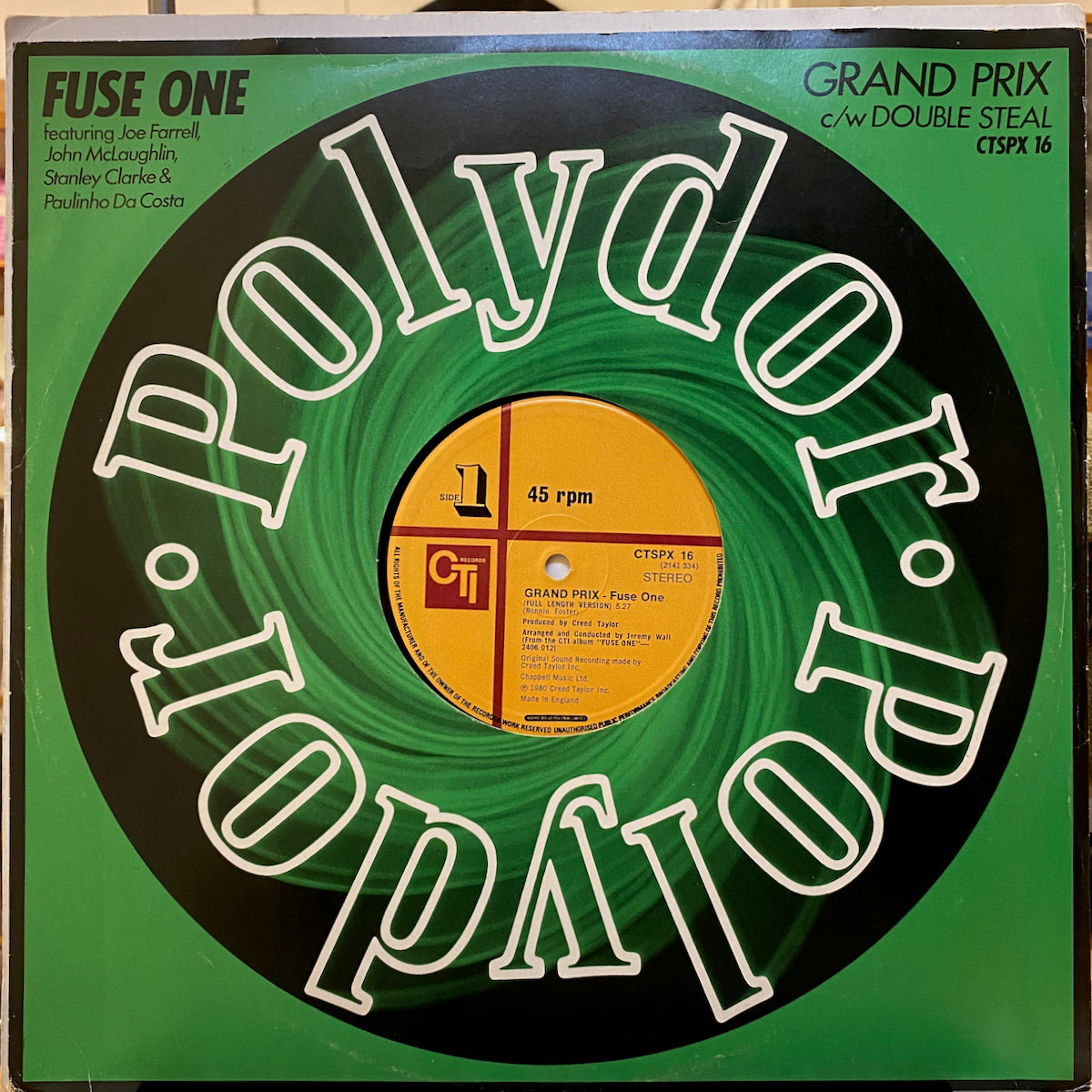 Fuse One / Grand Prix / Double Steal | VINYL7 RECORDS