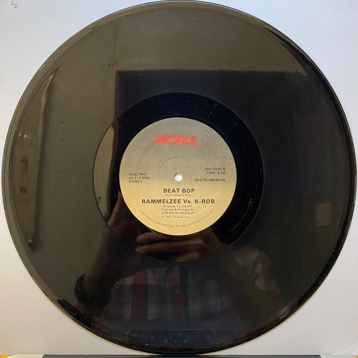 Rammelzee Vs. K-Rob / Beat Bop | VINYL7 RECORDS