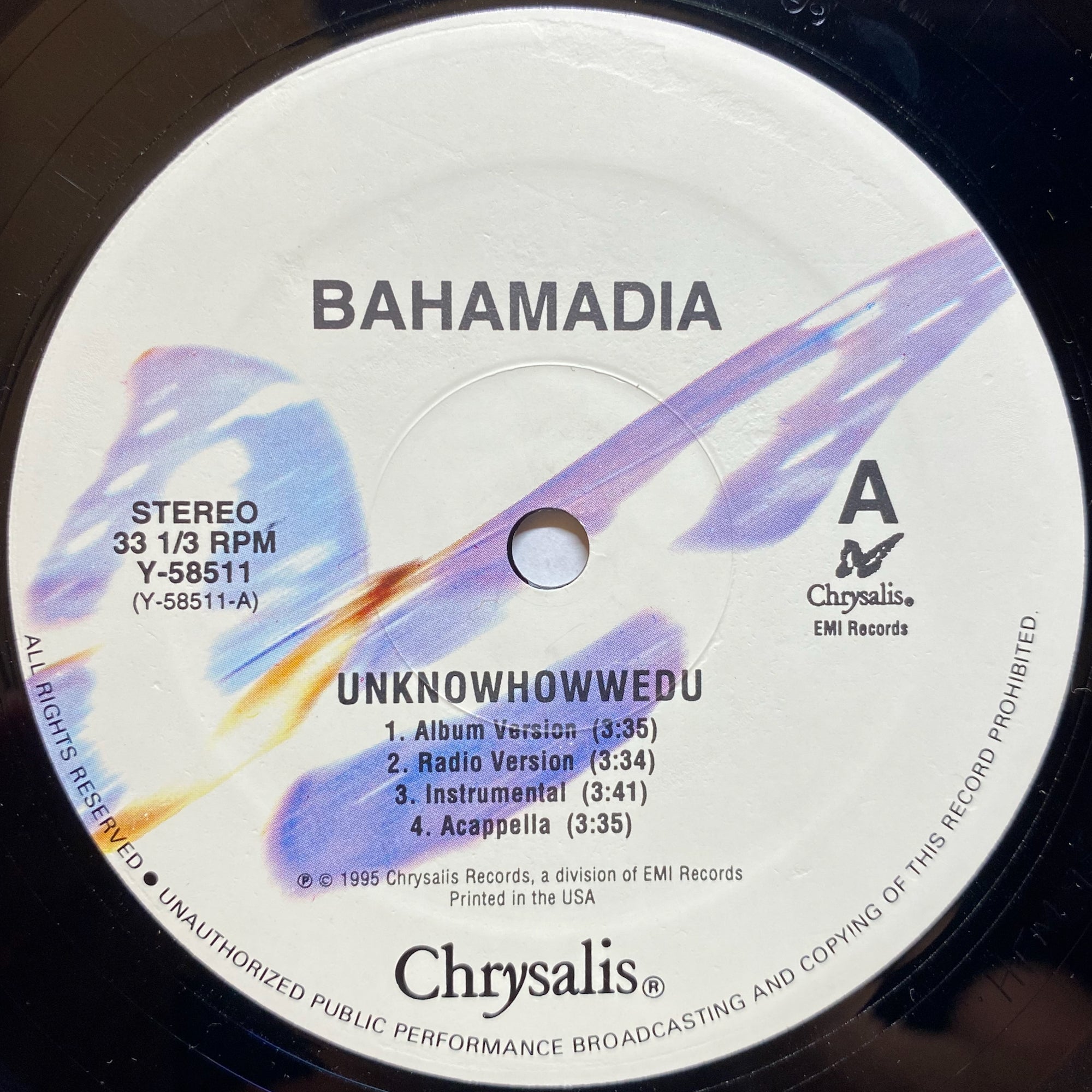 Bahamadia / Uknowhowwedu (You Know How We Do) | VINYL7 RECORDS