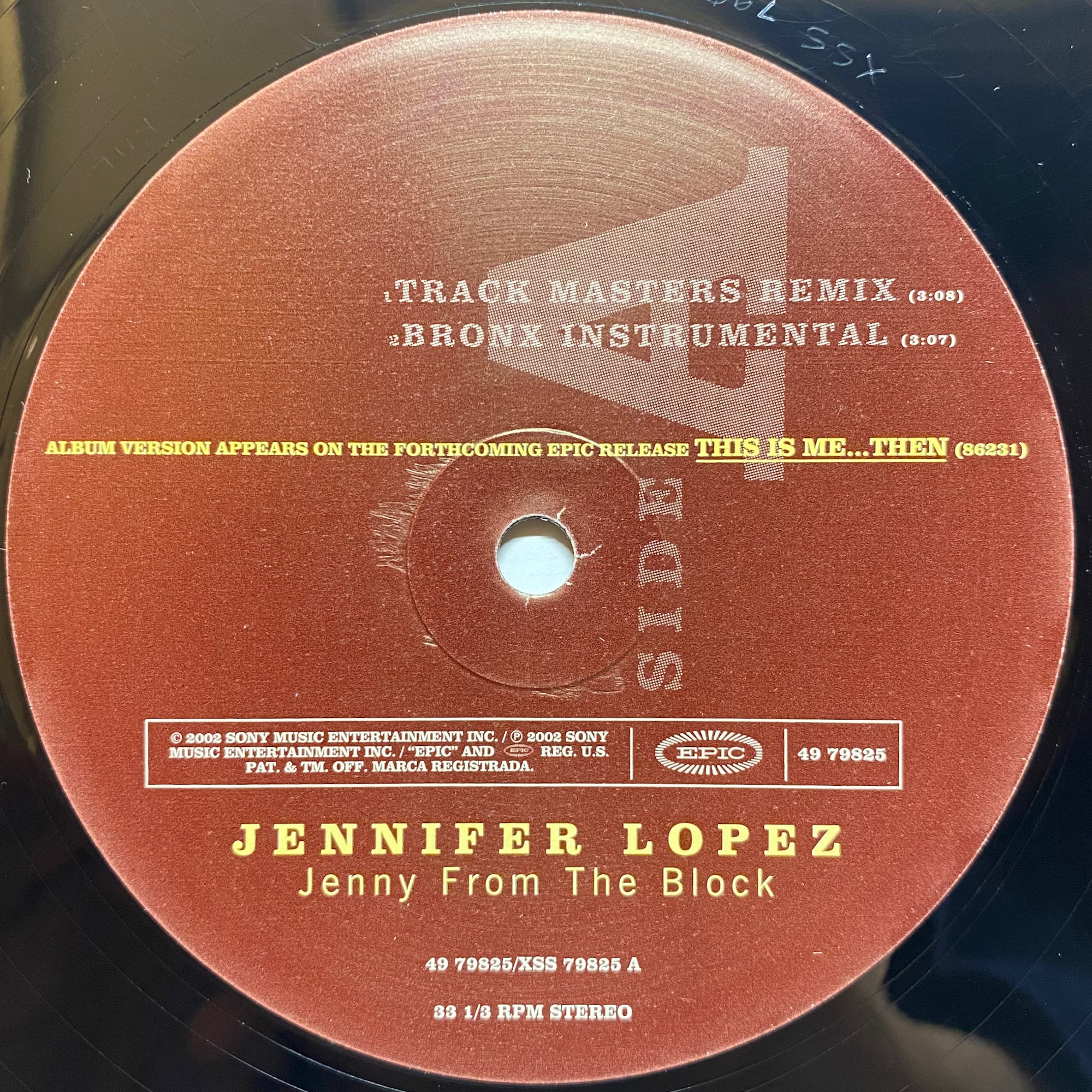 Jennifer Lopez  This is me then 2LP UK盤