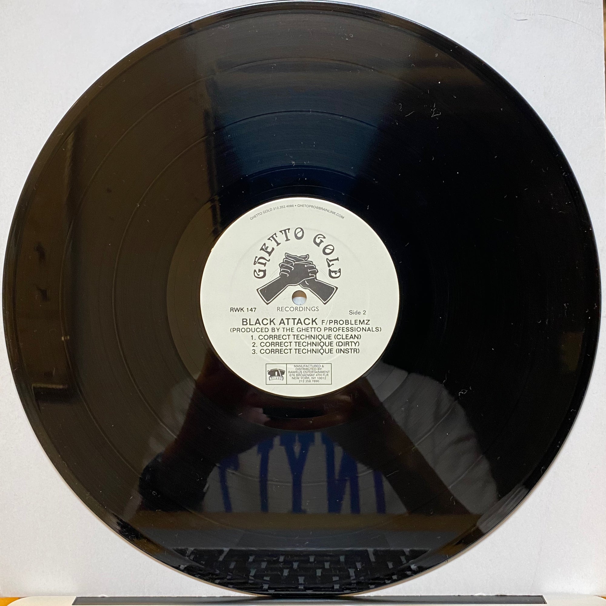 Black Attack / My Crown / Correct Technique | VINYL7 RECORDS