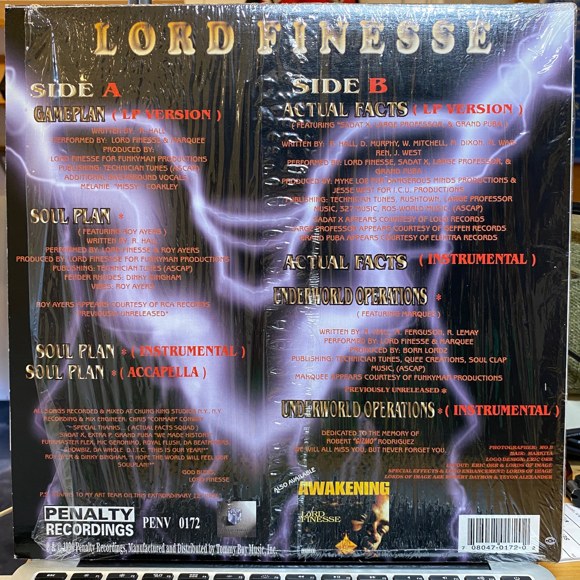 Lord Finesse / Gameplan / Actual Facts | VINYL7 RECORDS