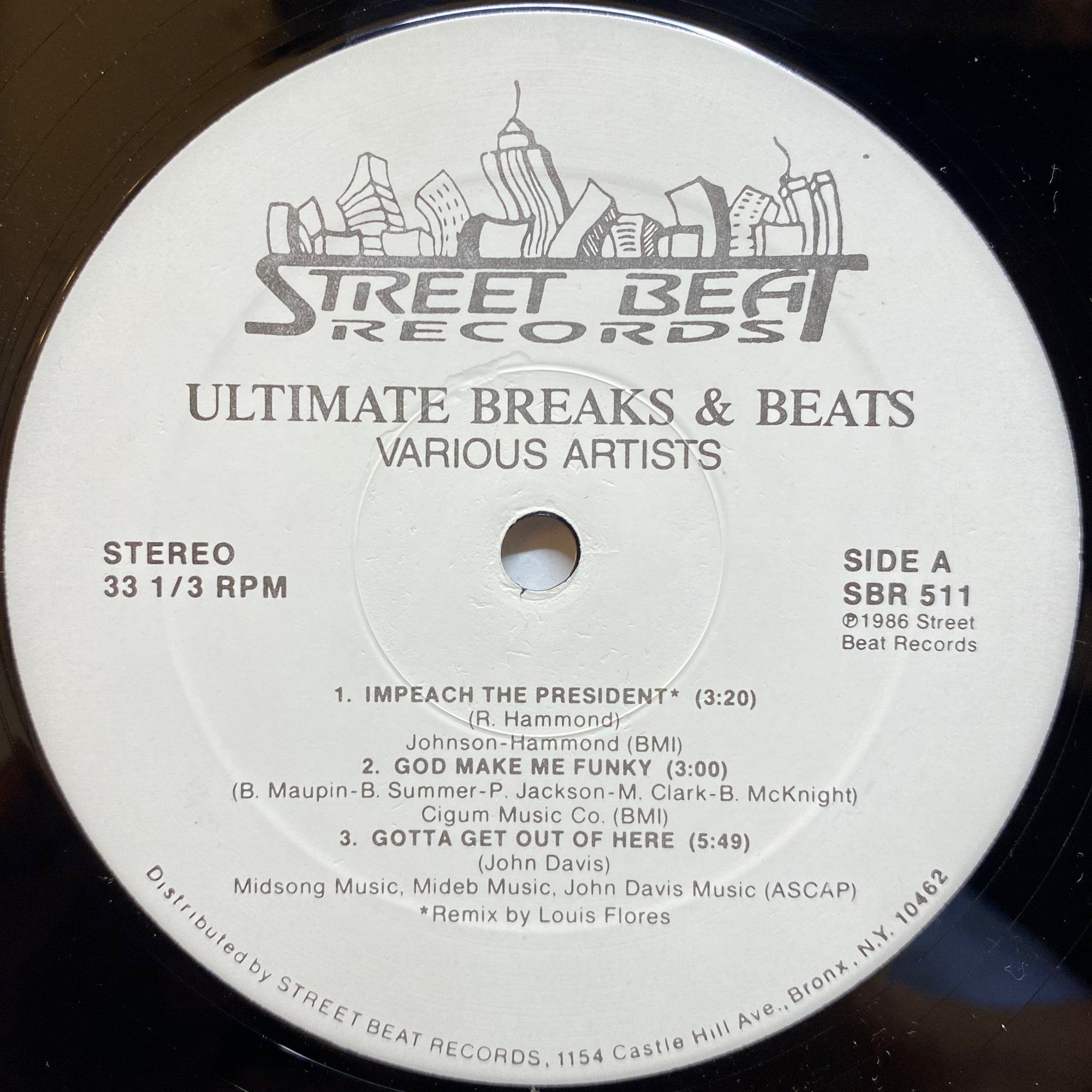 Various Artists / Ultimate Breaks & Beats (SBR 511) | VINYL7 RECORDS