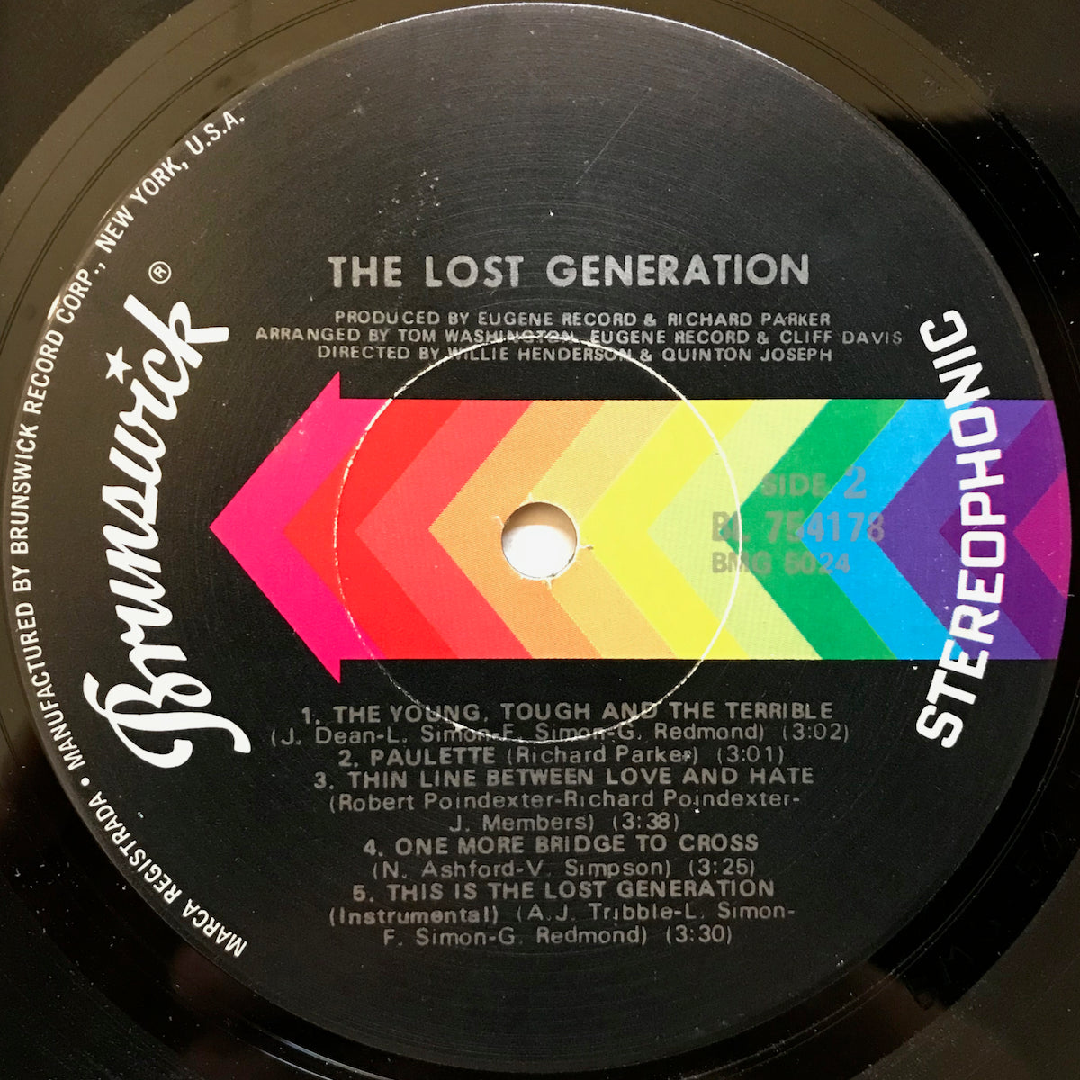 Lost Generation, The / Young, Tough And Terrible | VINYL7 RECORDS