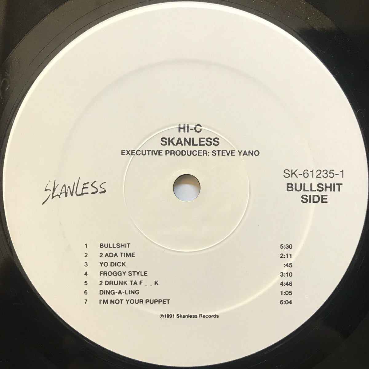 Hi-C Featuring Tony A / Skanless | VINYL7 RECORDS