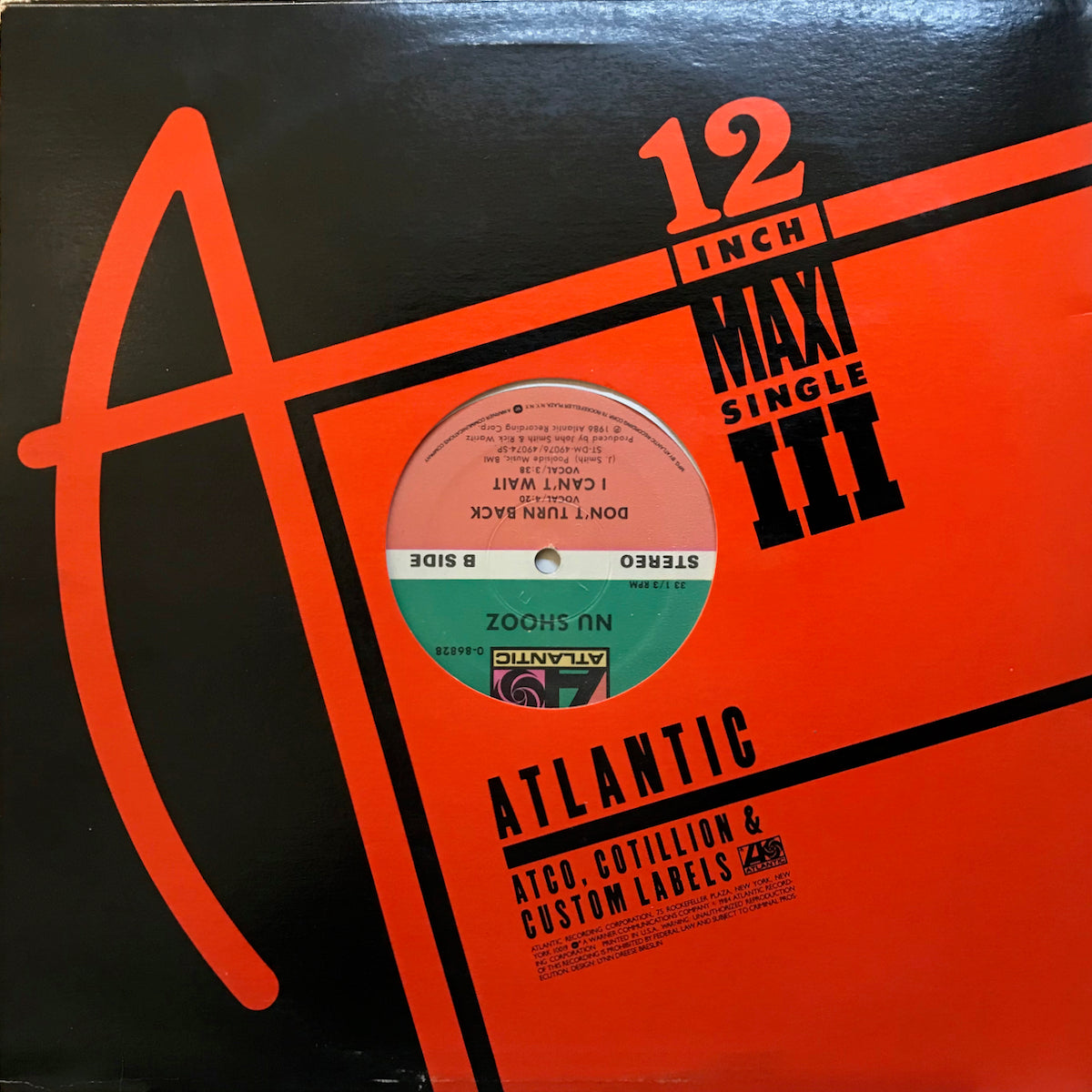 Nu Shooz / I Can't Wait | VINYL7 RECORDS