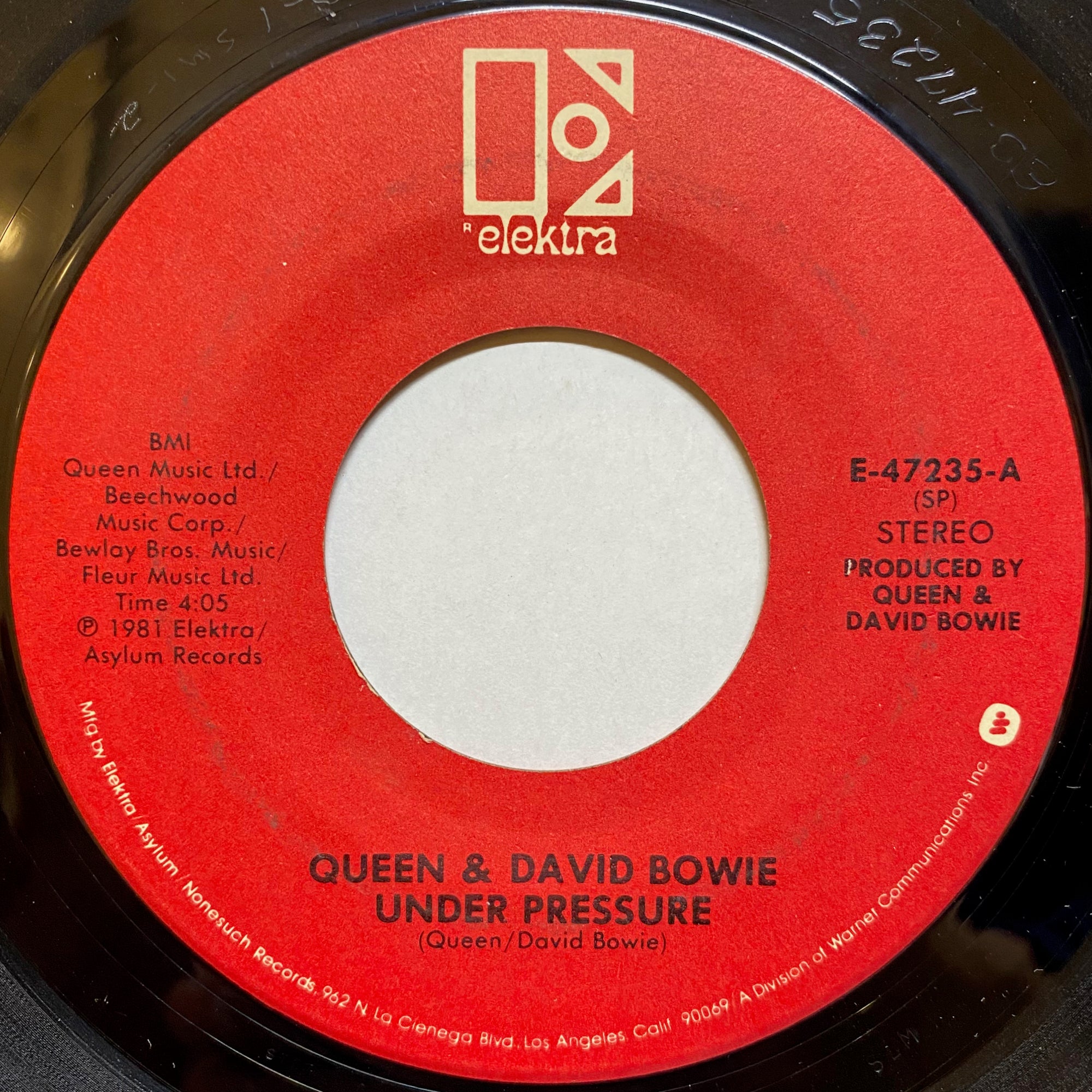 Queen & David Bowie / Under Pressure | VINYL7 RECORDS