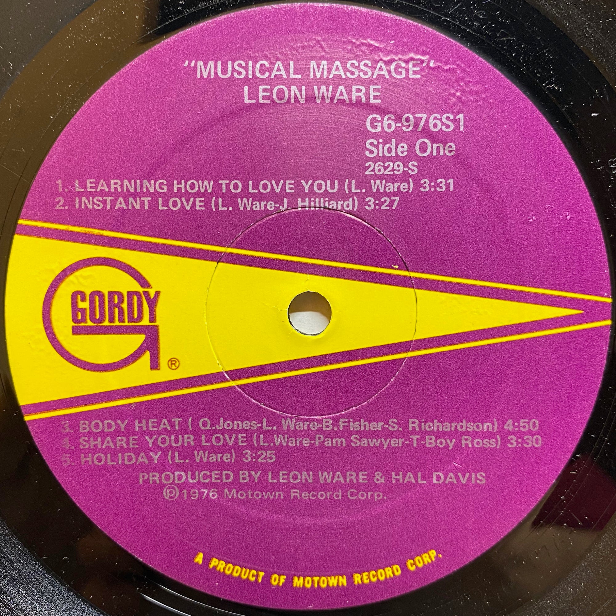 Leon Ware / Musical Massage | VINYL7 RECORDS