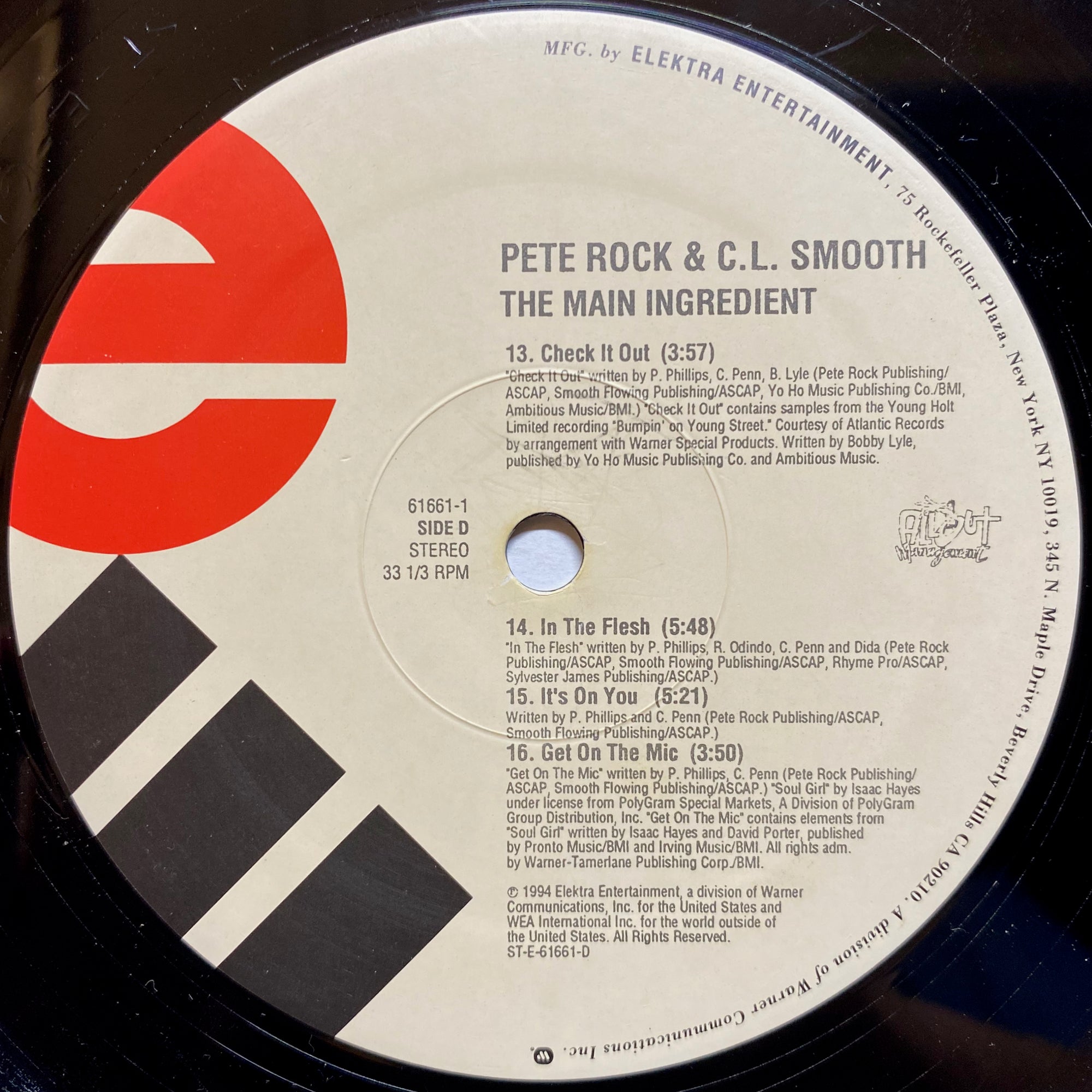 Pete Rock & C.L. Smooth / The Main Ingredient | VINYL7 RECORDS