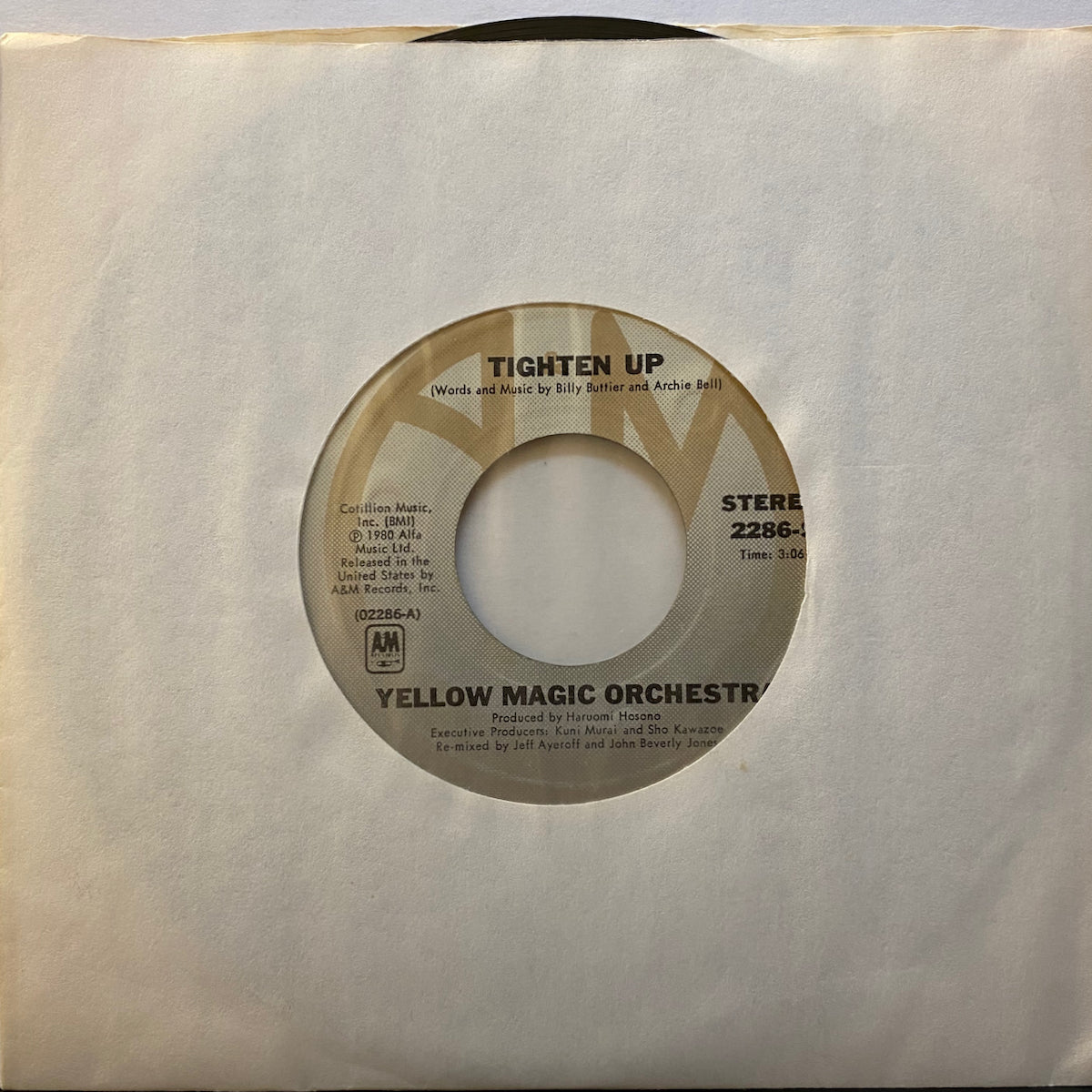 Yellow Magic Orchestra / Tighten Up | VINYL7 RECORDS