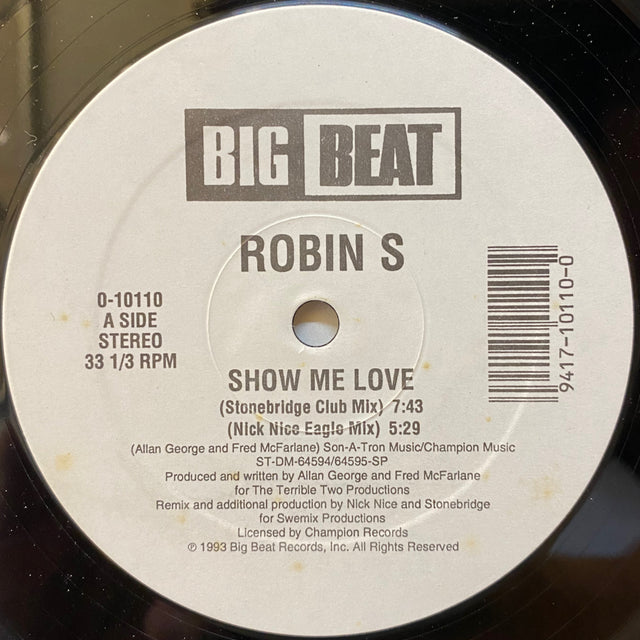 Robin S. – Show Me Love アナログレコード LP - 洋楽