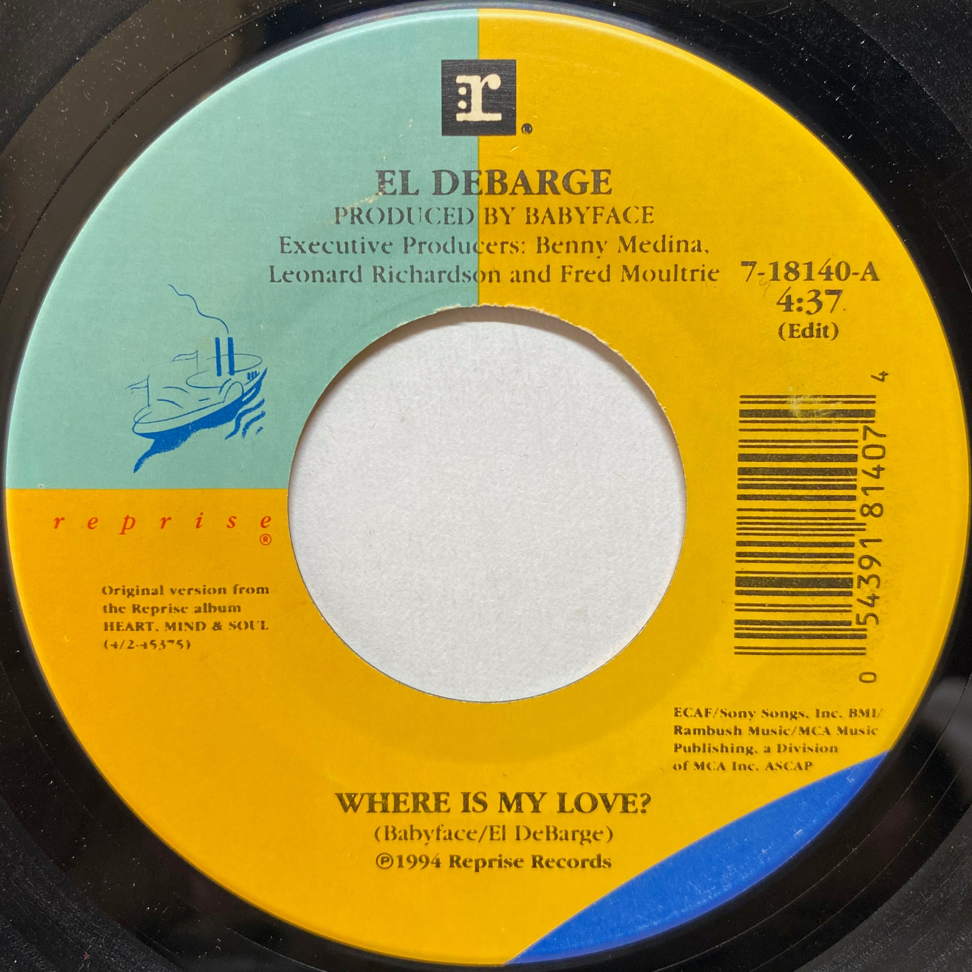 El DeBarge / Where Is My Love? | VINYL7 RECORDS