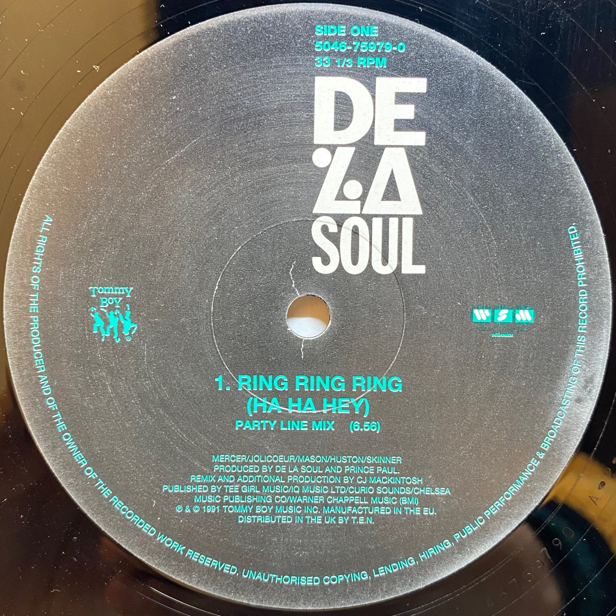 De La Soul / Ring Ring Ring(Ha Ha Hey) | VINYL7 RECORDS