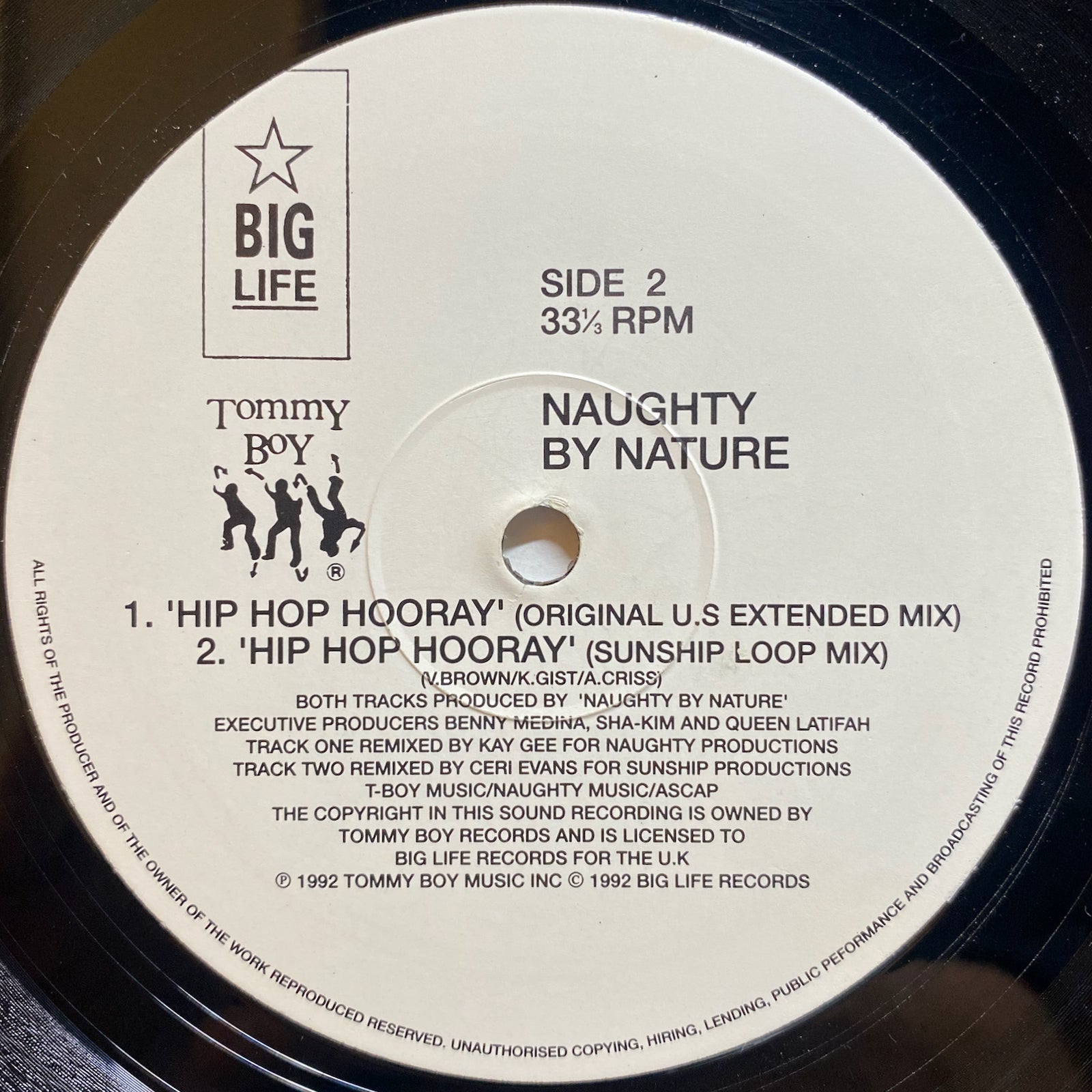 Naughty By Nature / Hip Hop Hooray | VINYL7 RECORDS