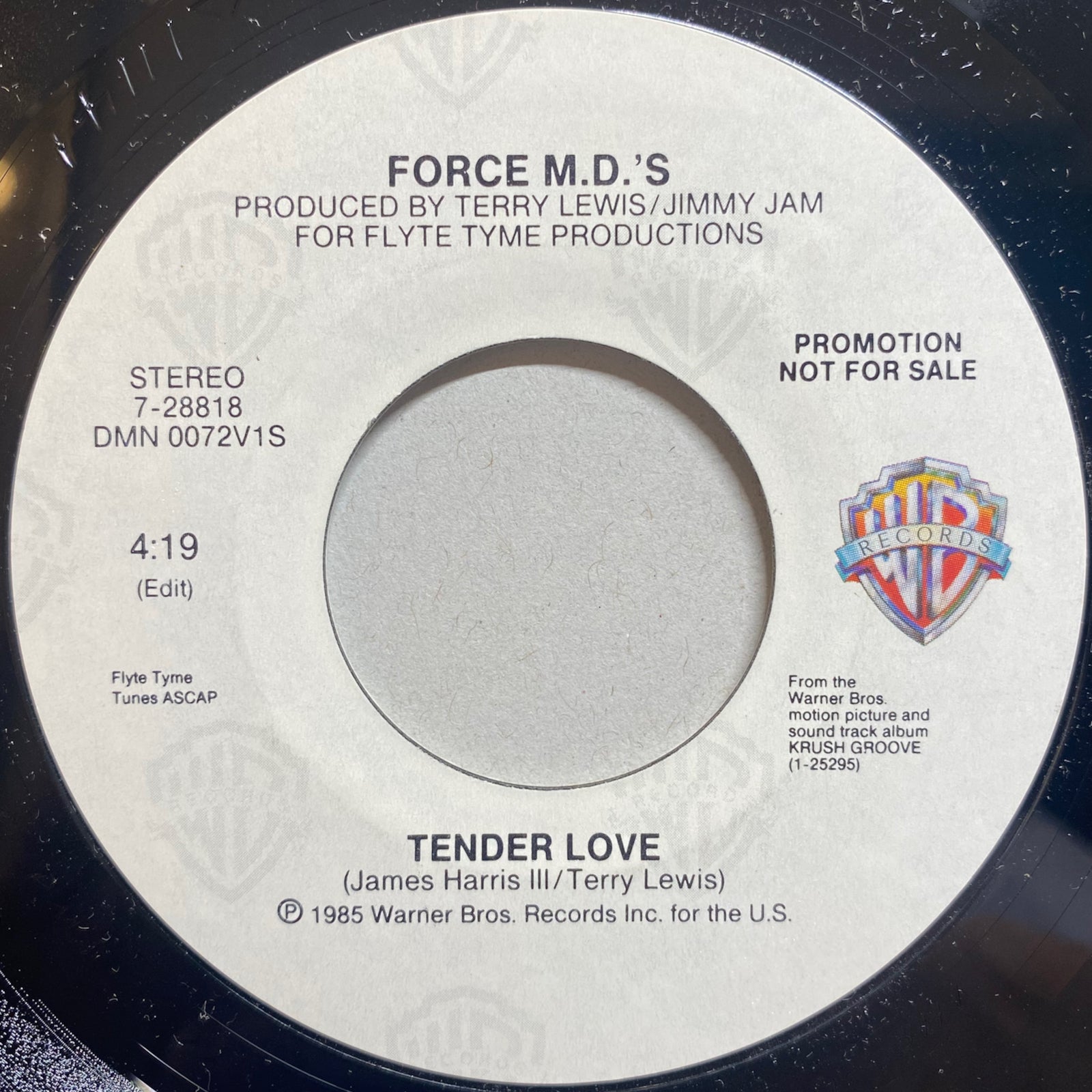 Force M.D.'s / Tender Love | VINYL7 RECORDS