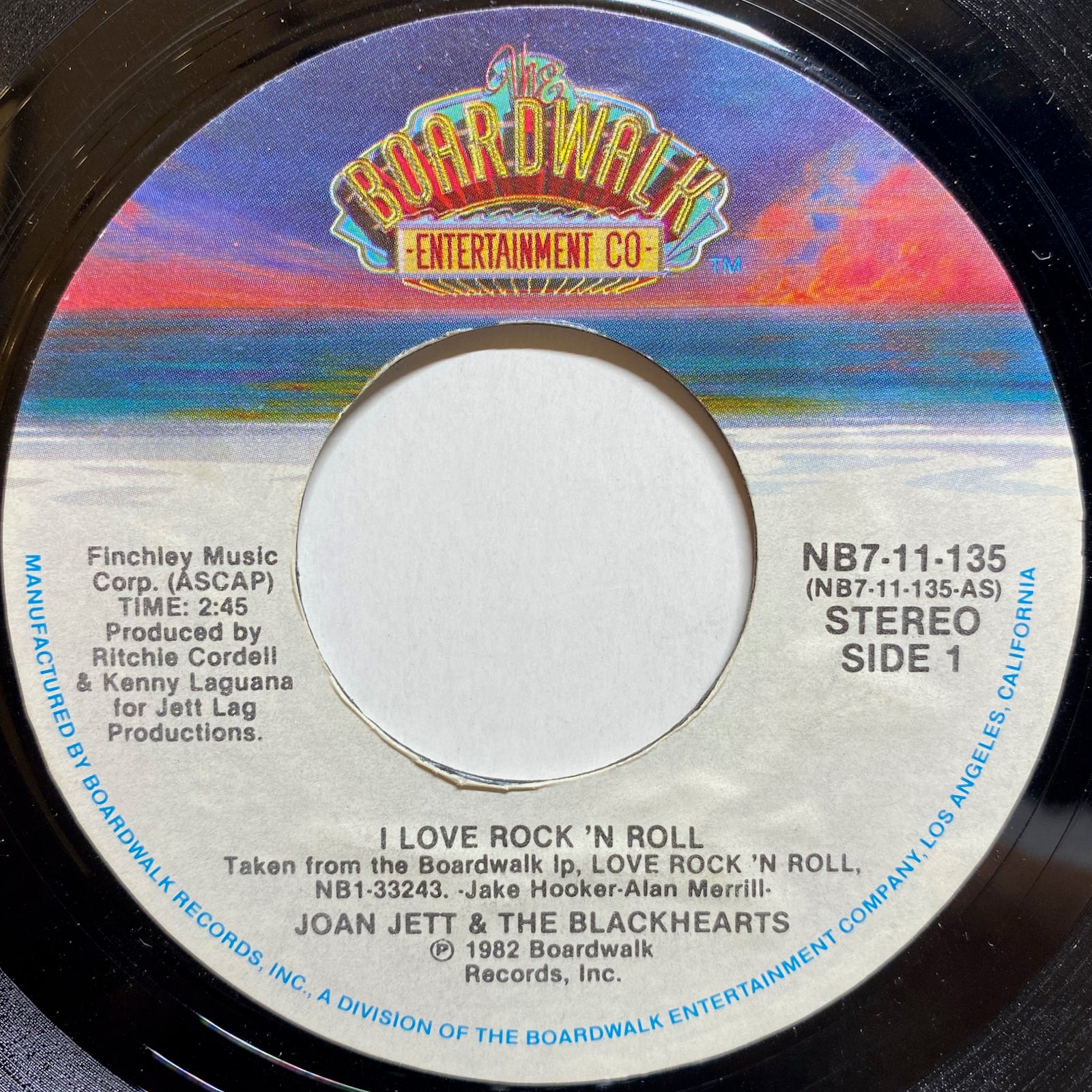 Joan Jett & The Blackhearts / I Love Rock 'N Roll | VINYL7 RECORDS