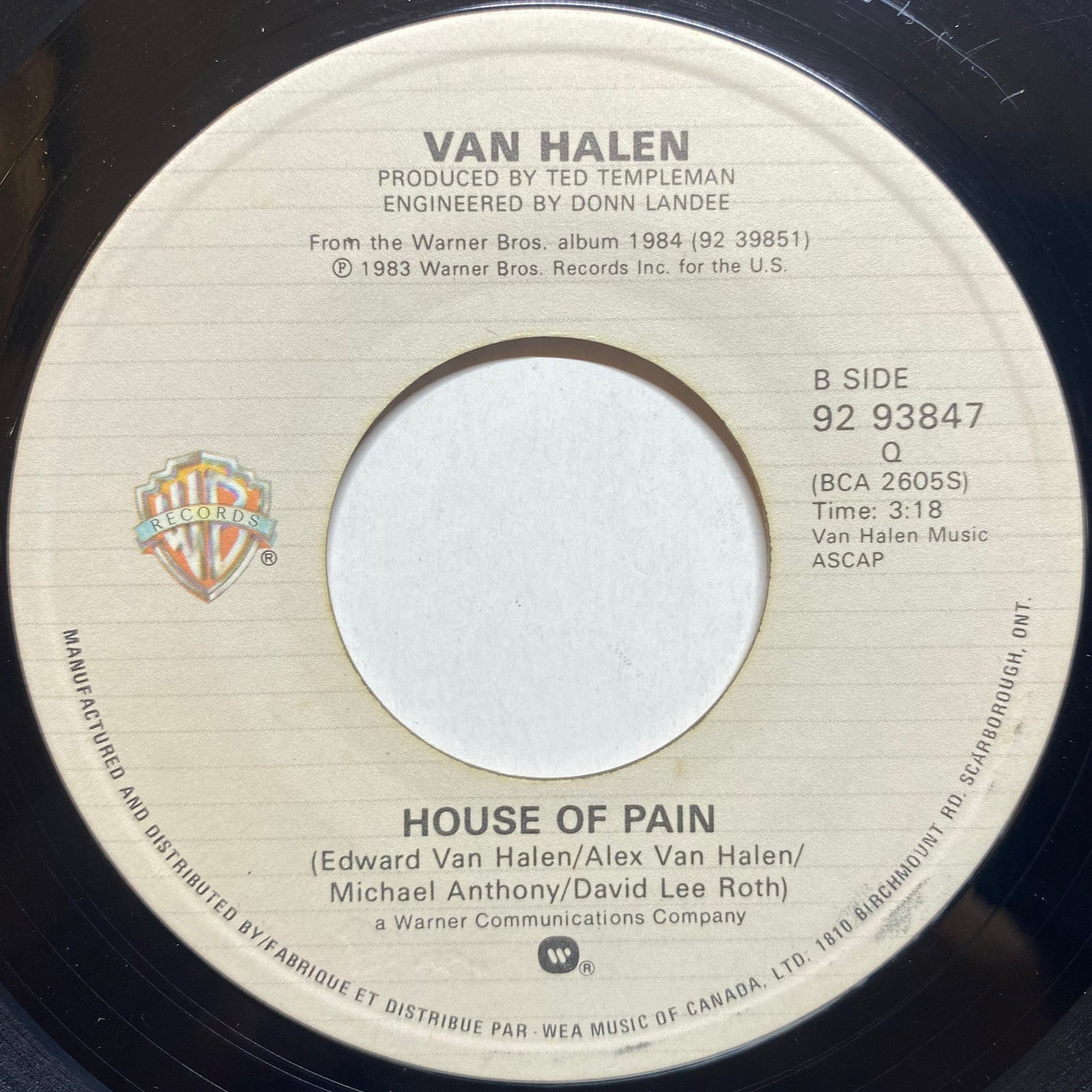 Van Halen / Jump | VINYL7 RECORDS