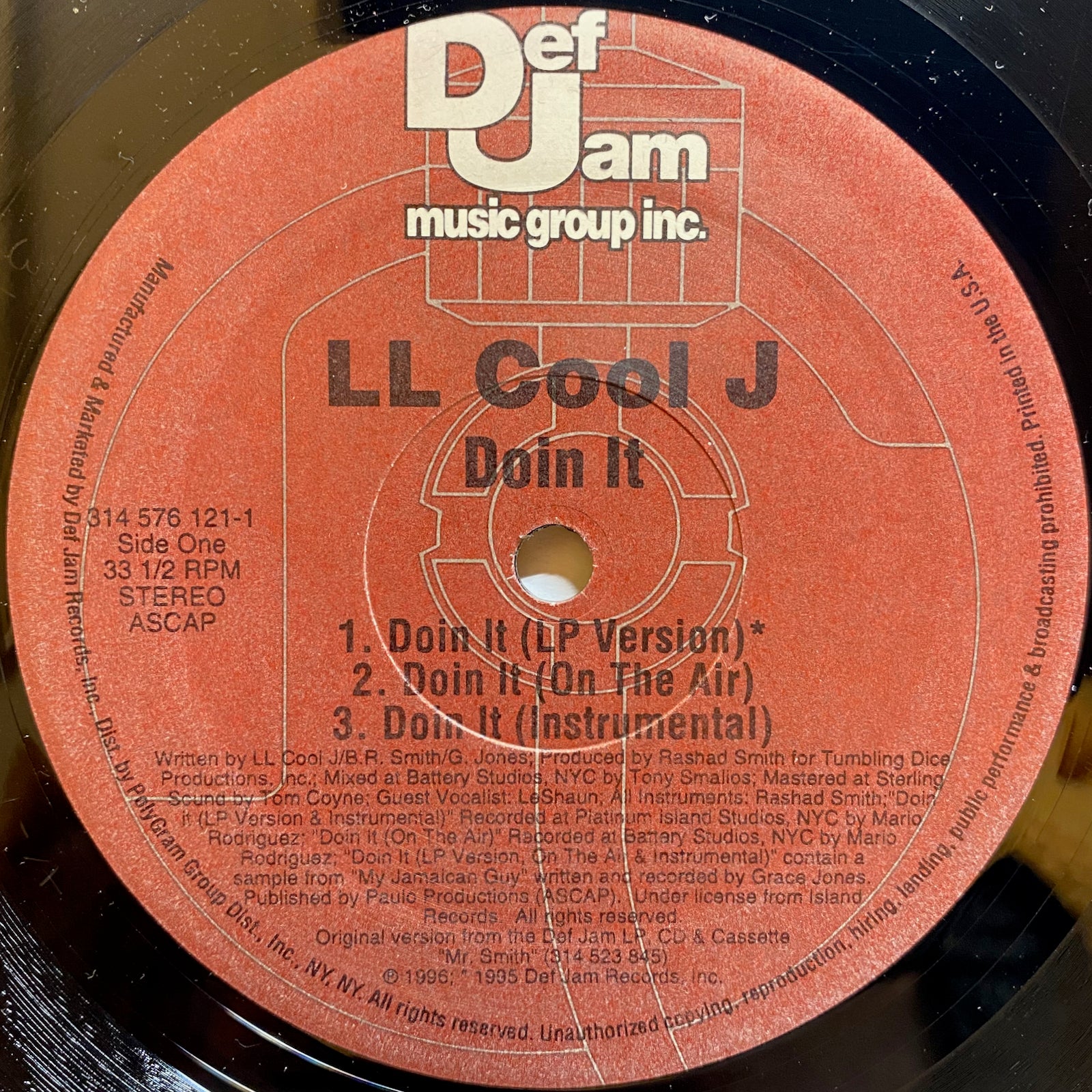 LL Cool J / Doin It | VINYL7 RECORDS