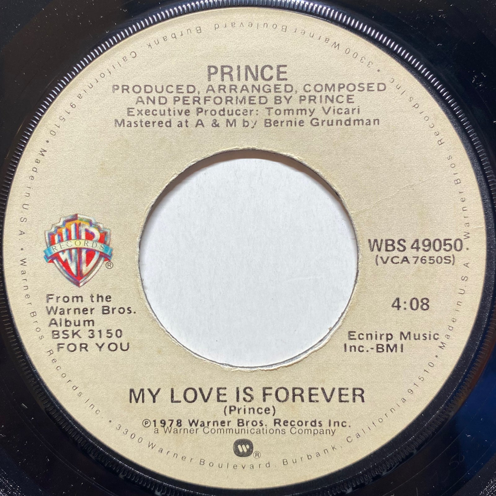 Prince / I Wanna Be Your Lover | VINYL7 RECORDS