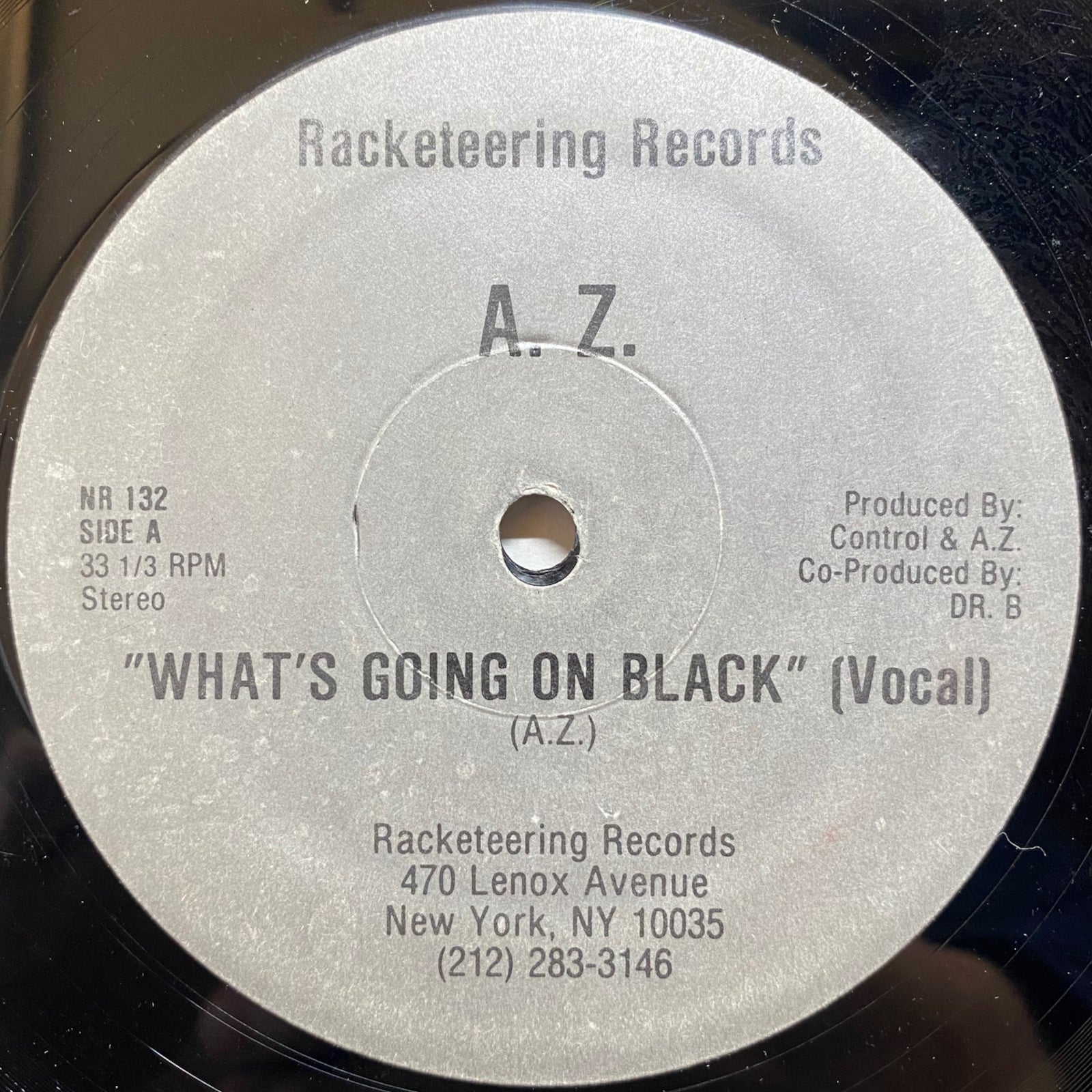 A.Z. / What's Going On Black | VINYL7 RECORDS