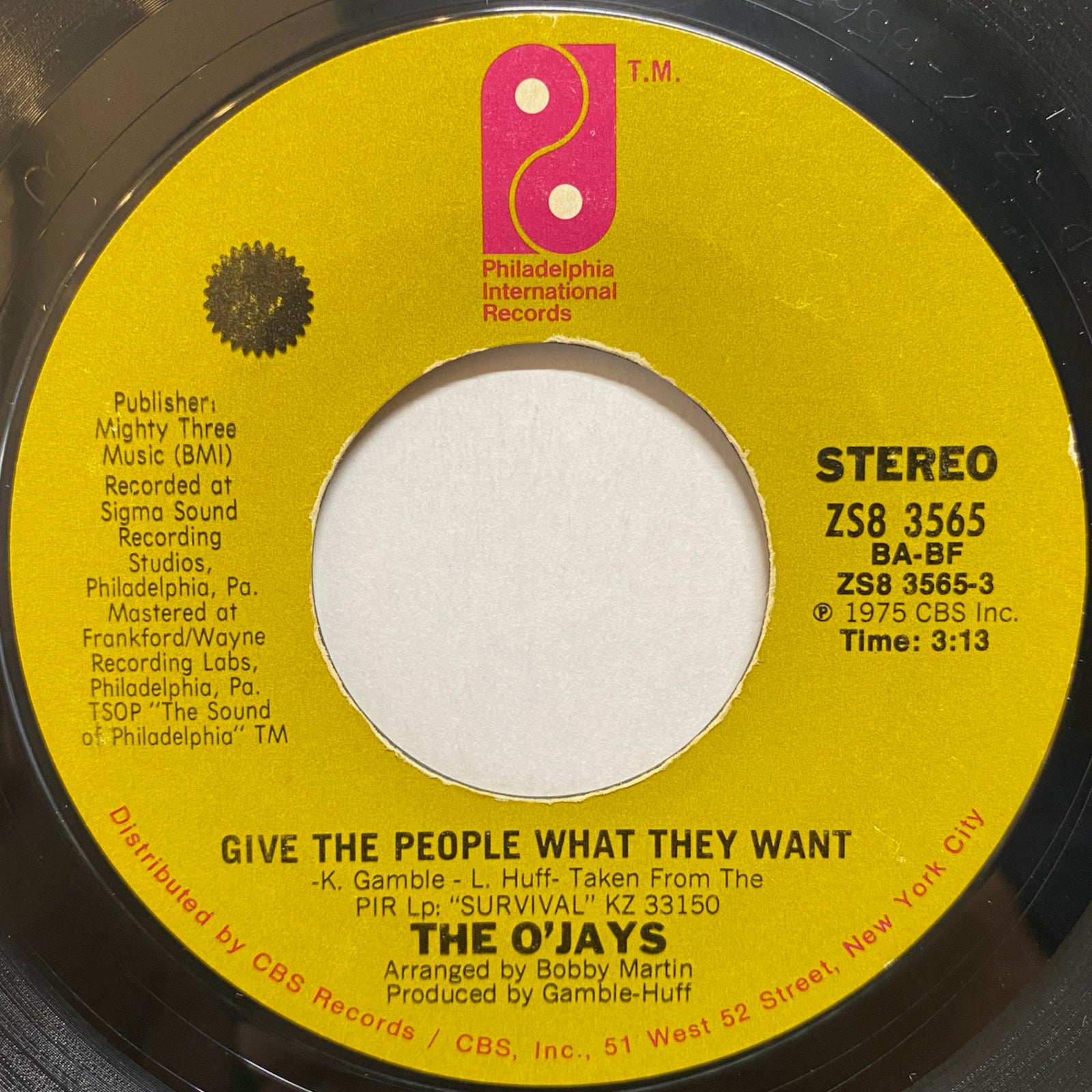 O'Jays, The / What Am I Waiting For / Give The People What They 