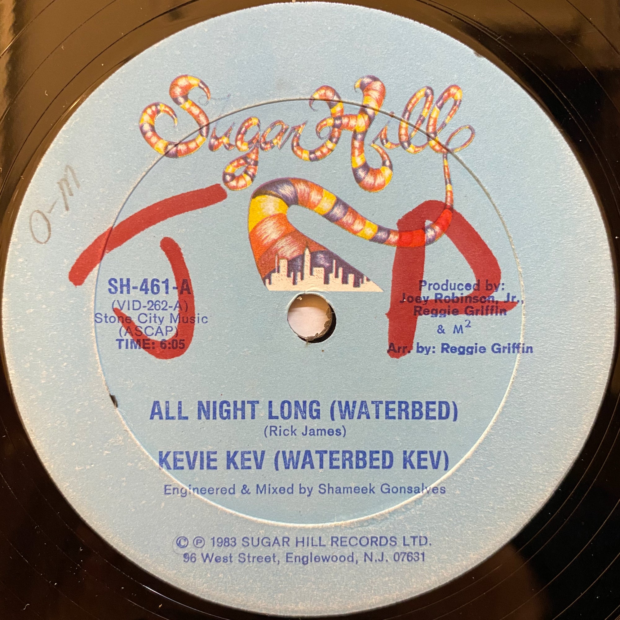 Kevie Kev (Waterbed Kev) / All Night Long (Waterbed) | VINYL7 RECORDS