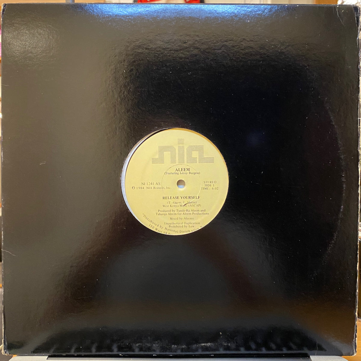 Aleem / Release Yourself | VINYL7 RECORDS