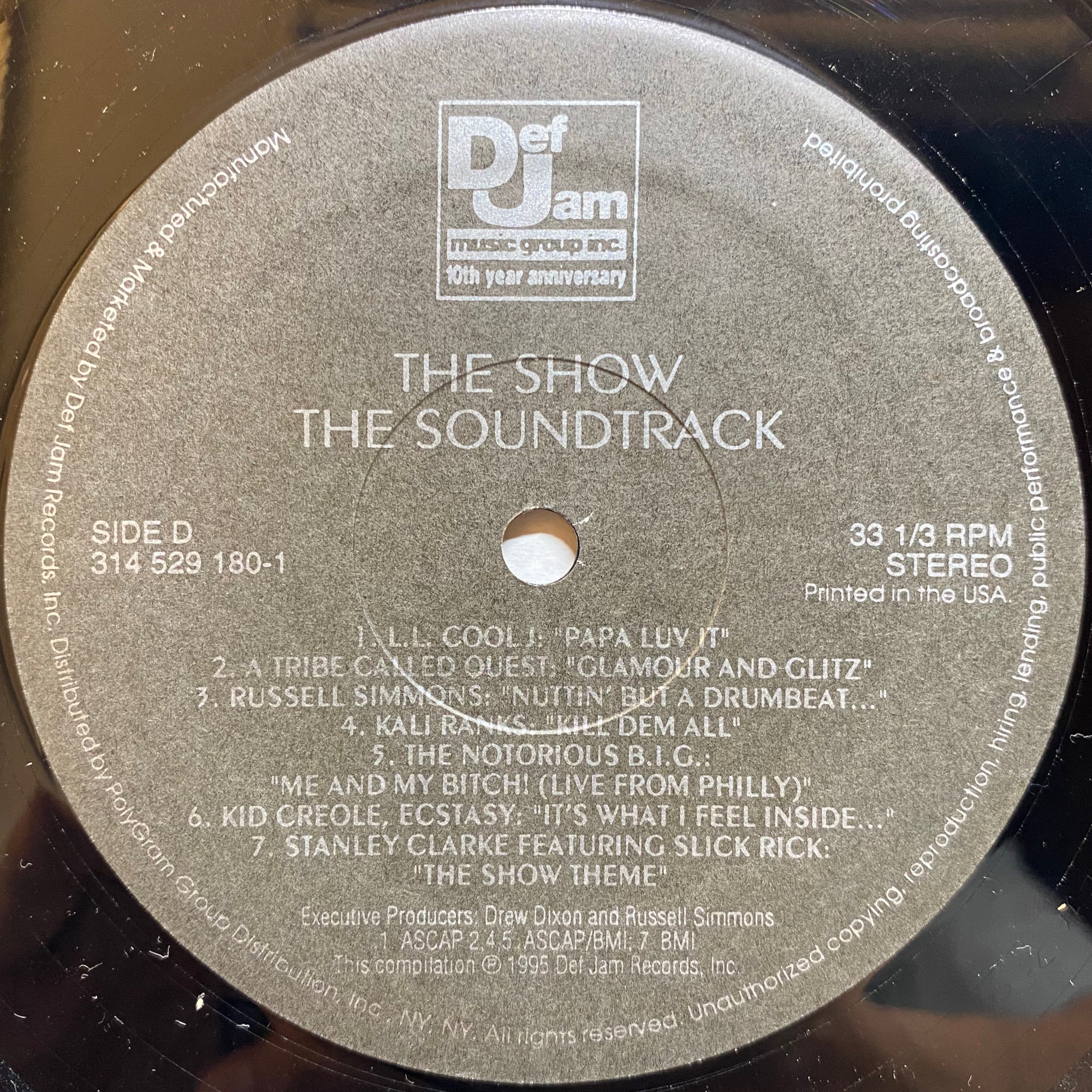 Various / The Show (Original Soundtrack) | VINYL7 RECORDS