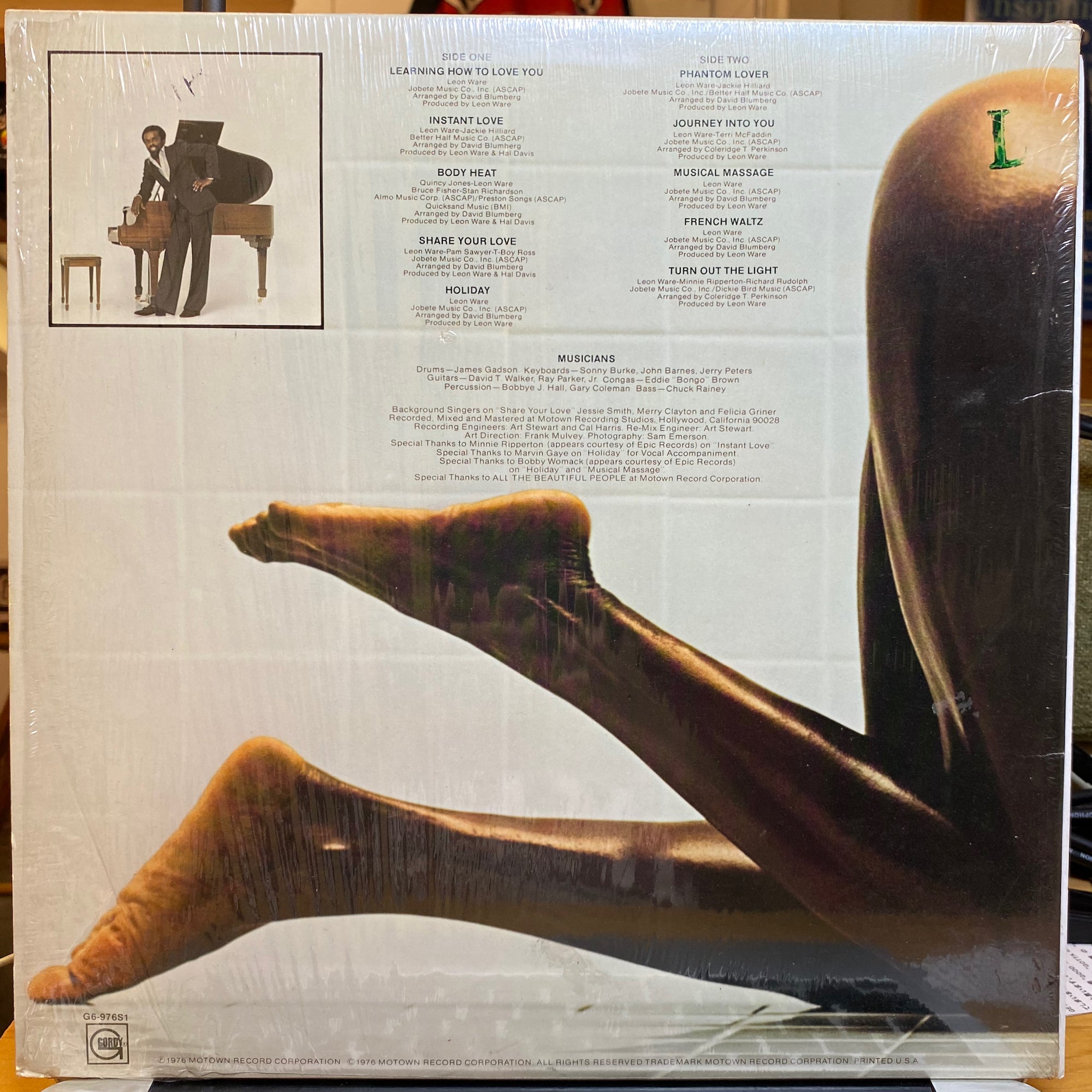 Leon Ware Musical Massage 2LP - 洋楽