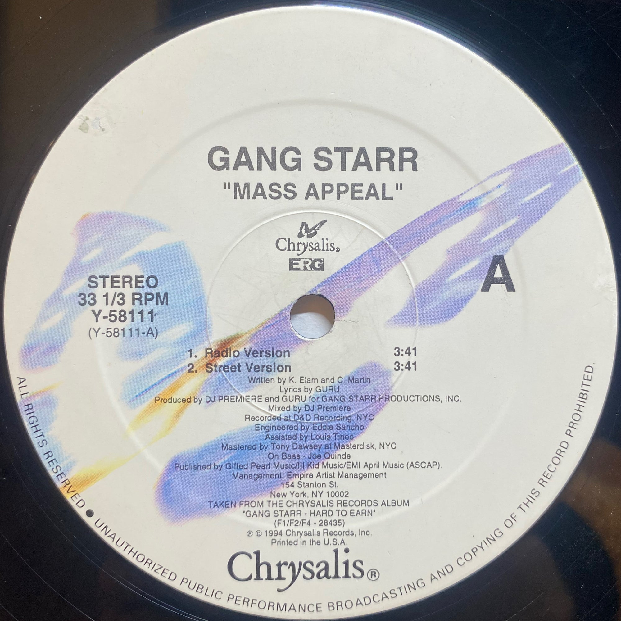 Gang Starr / Mass Appeal | VINYL7 RECORDS