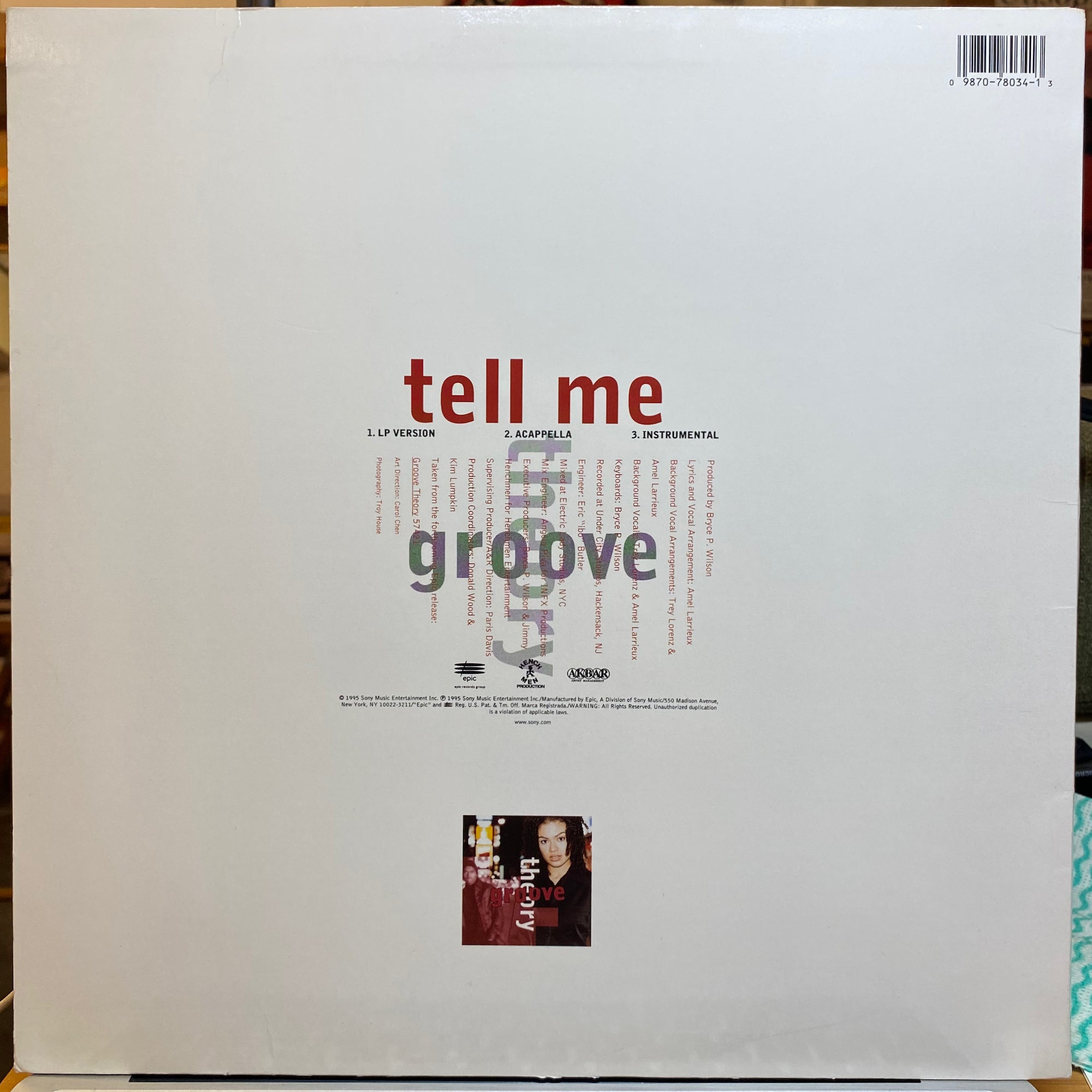 Groove Theory / Tell Me | VINYL7 RECORDS