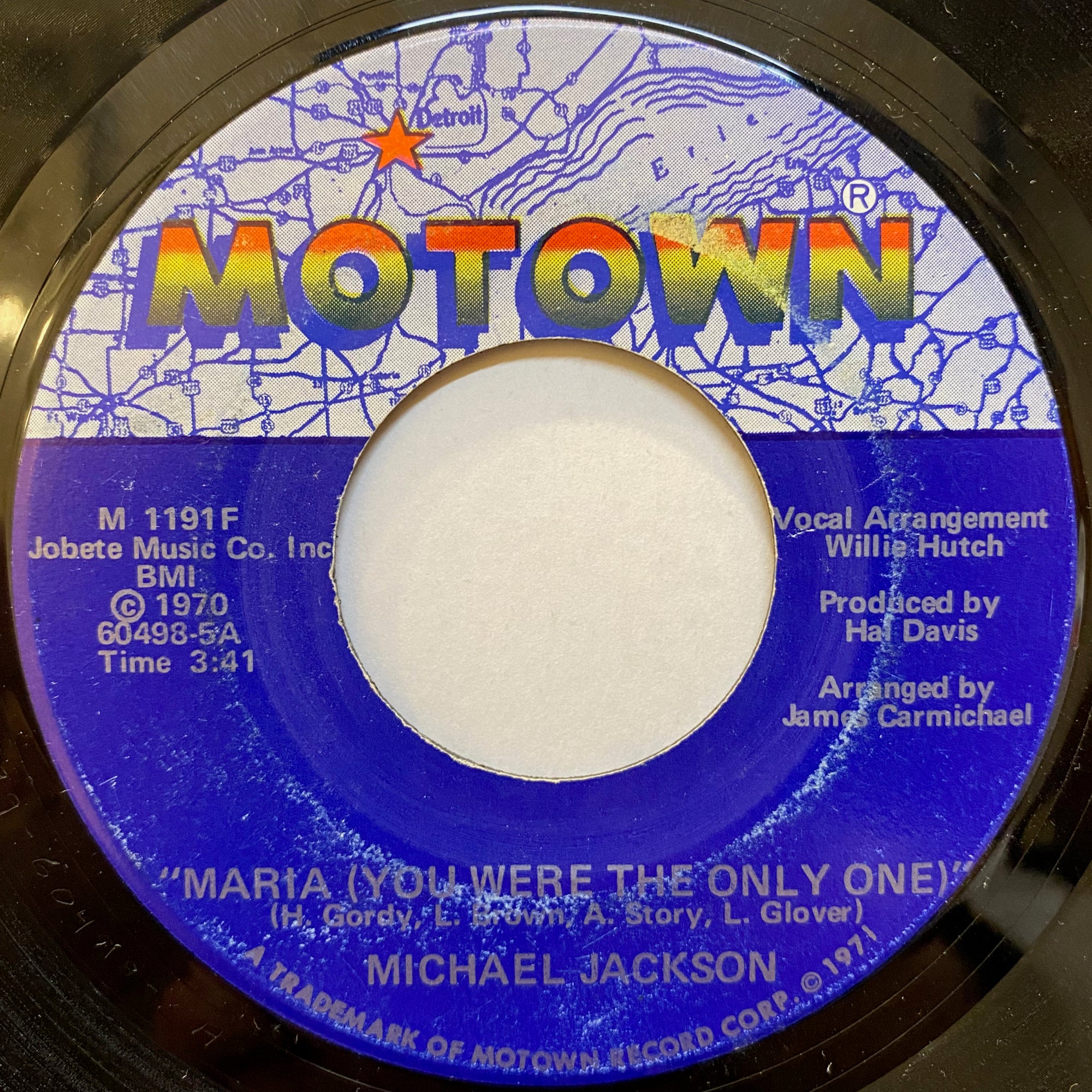 マイケル・ジャクソンソロアルバム　‘72米国盤