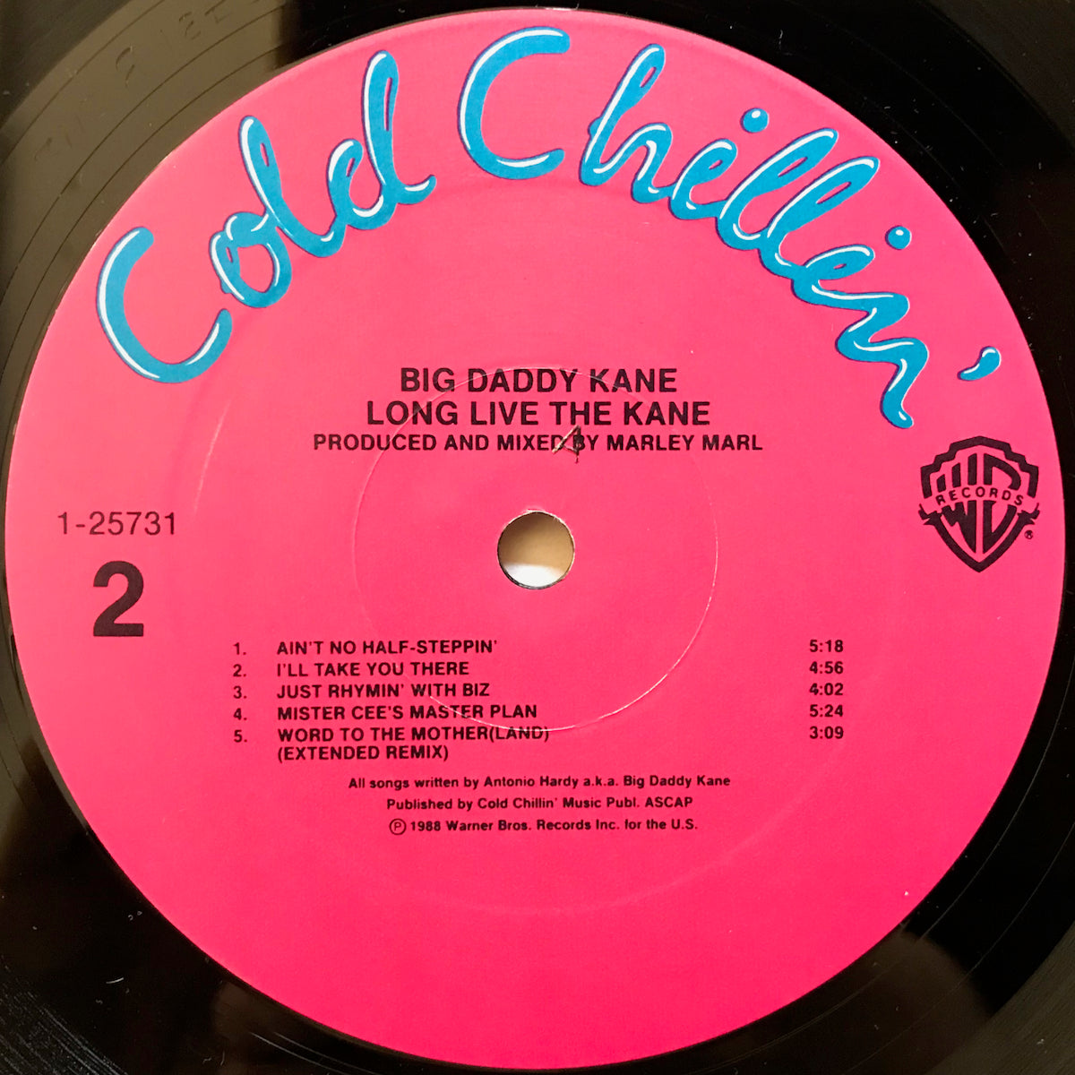 Big Daddy Kane/Long Live The Kane LP