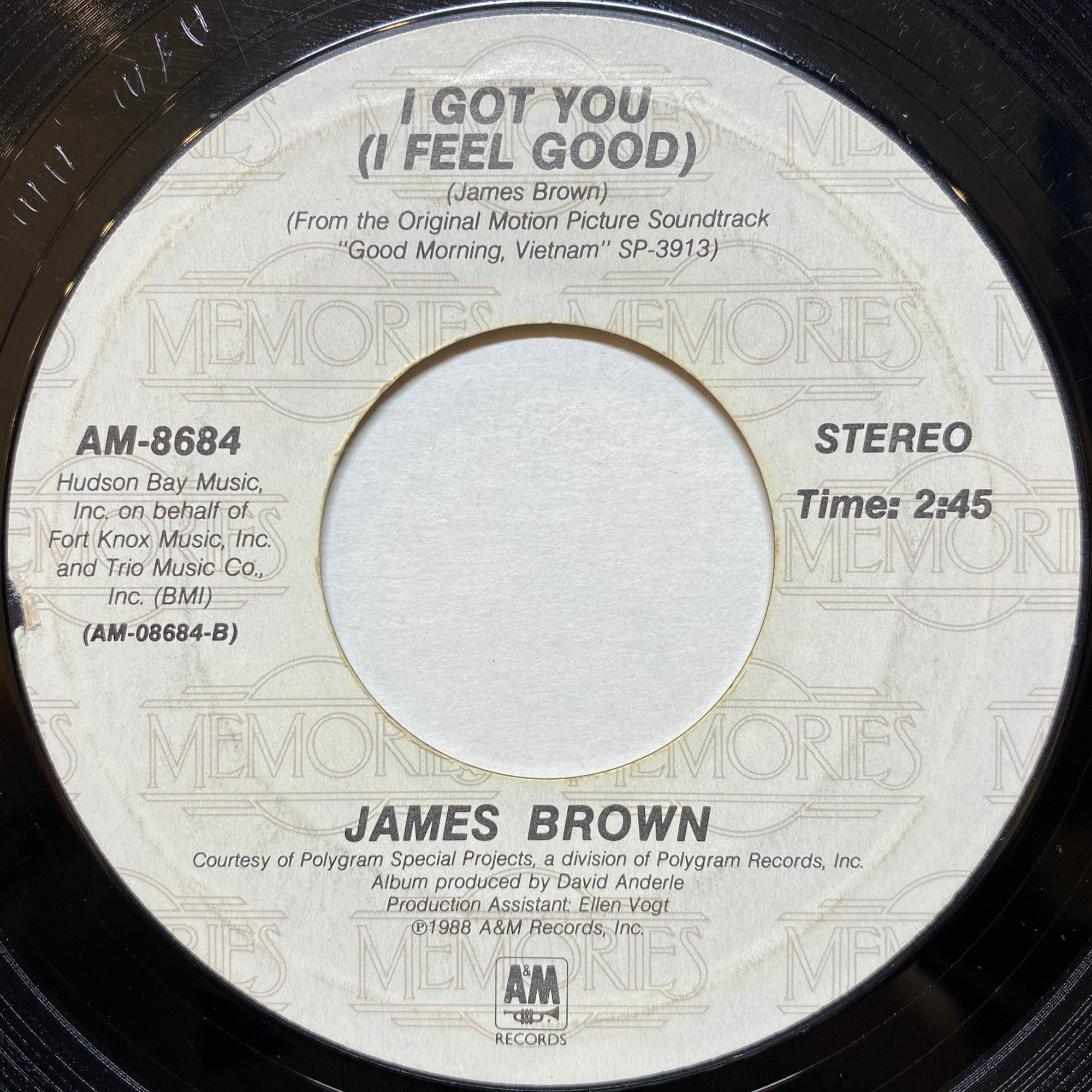 Louis Armstrong / James Brown / What A Wonderful World / I Got You