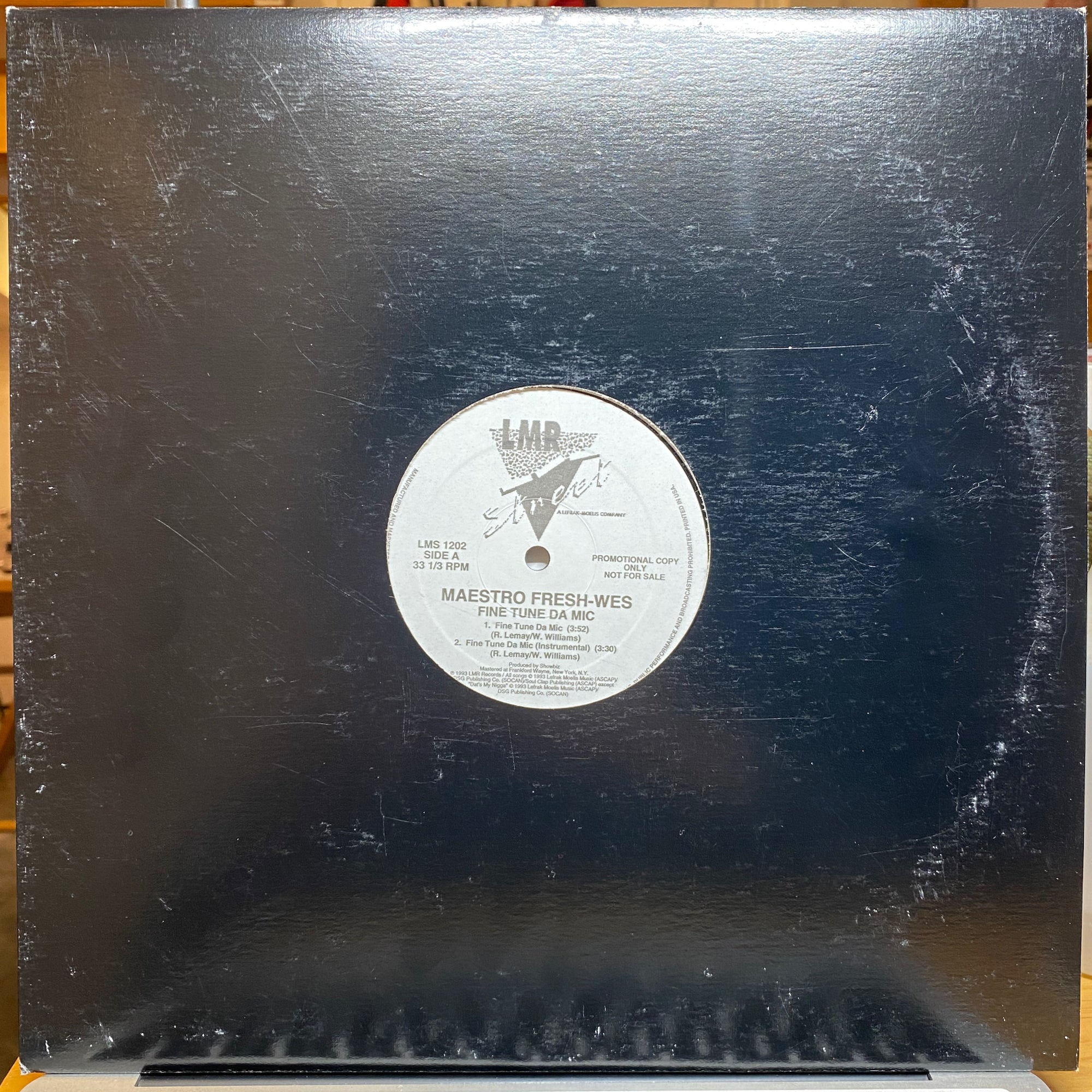 Maestro Fresh Wes / Fine Tune Da Mic | VINYL7 RECORDS