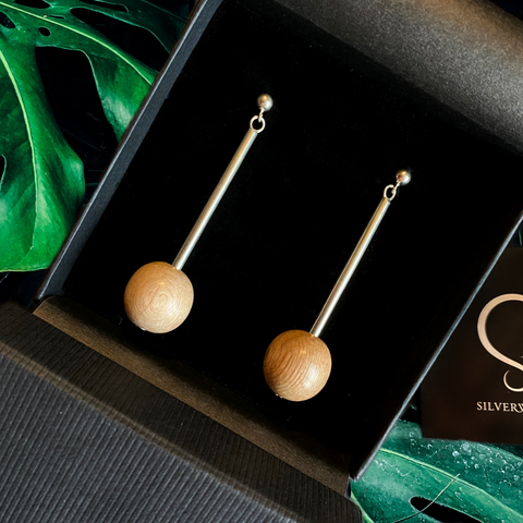 christmas gift jewellery earrings by silverwood jewellery