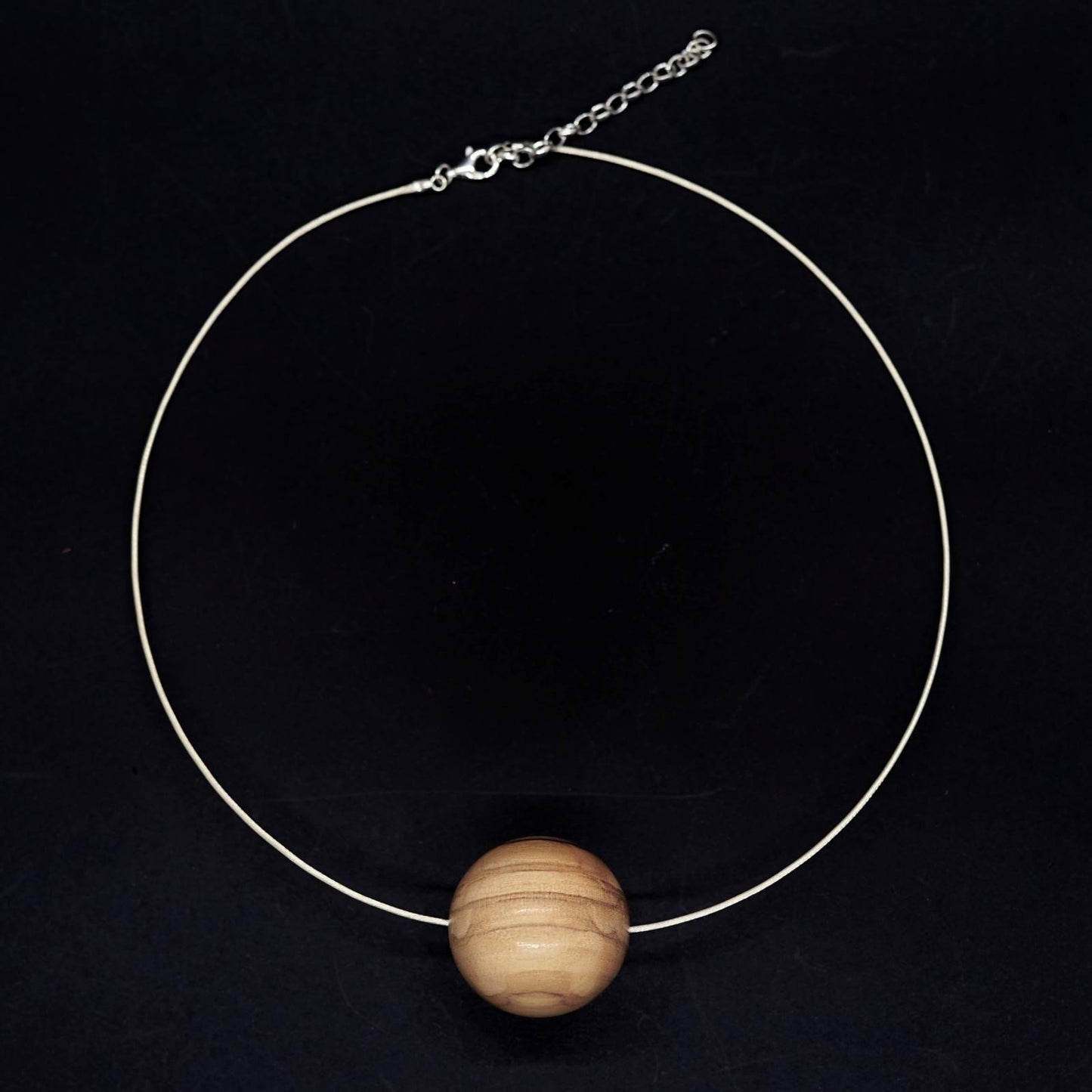 Gaia Double Sphere Torque Necklace – Silverwood Jewellery