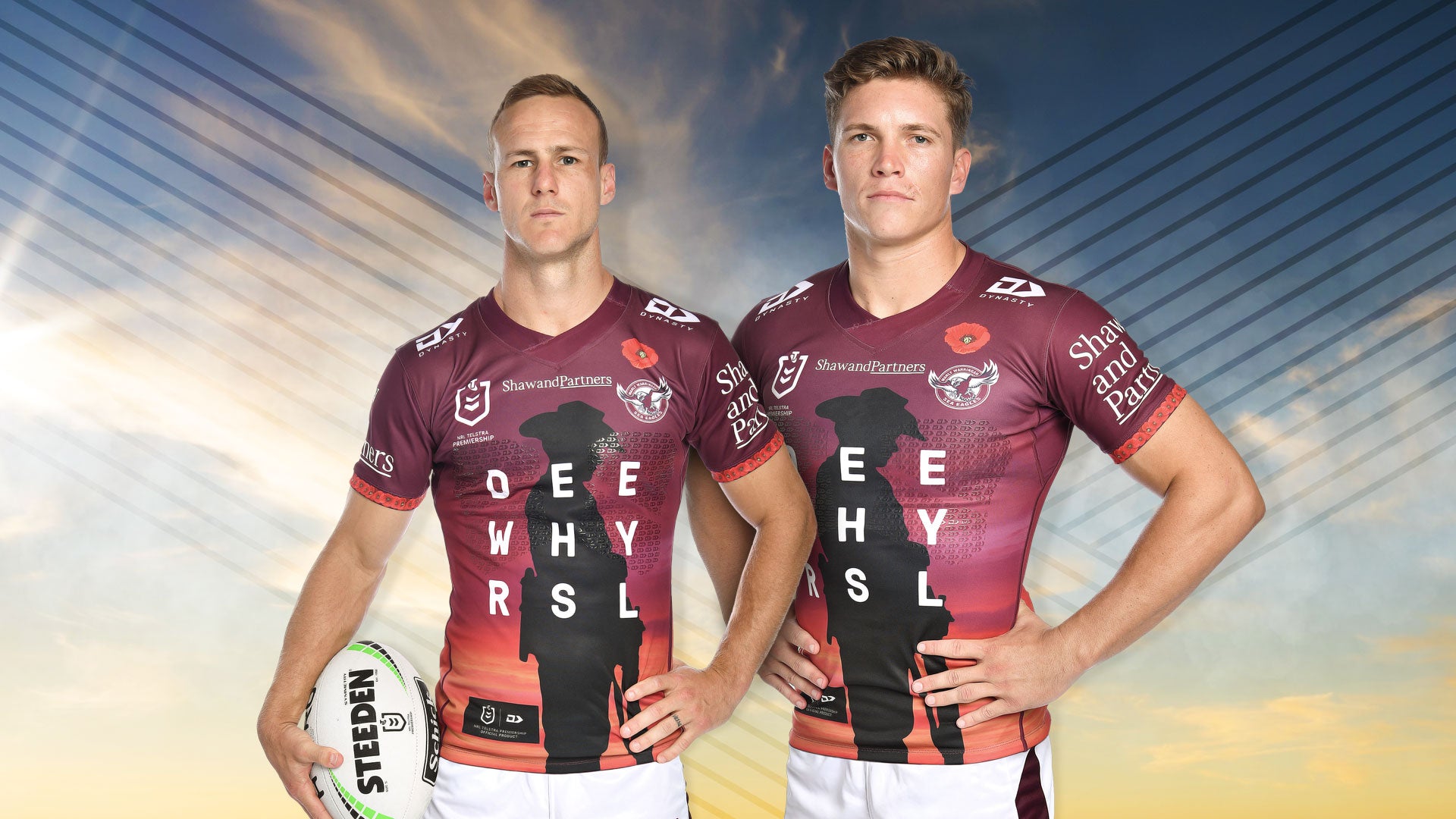 Manly Warringah Sea Eagles Anzac Jersey National Rugby League Supporters Range | Dynasty Sport NRL Apparel