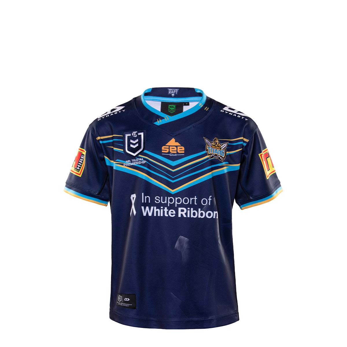 gold coast titans jersey