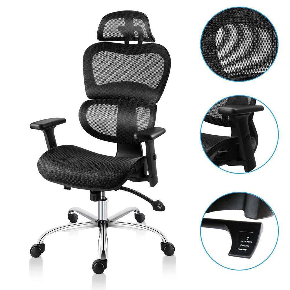 smugdesk ergonomic office chair assembly