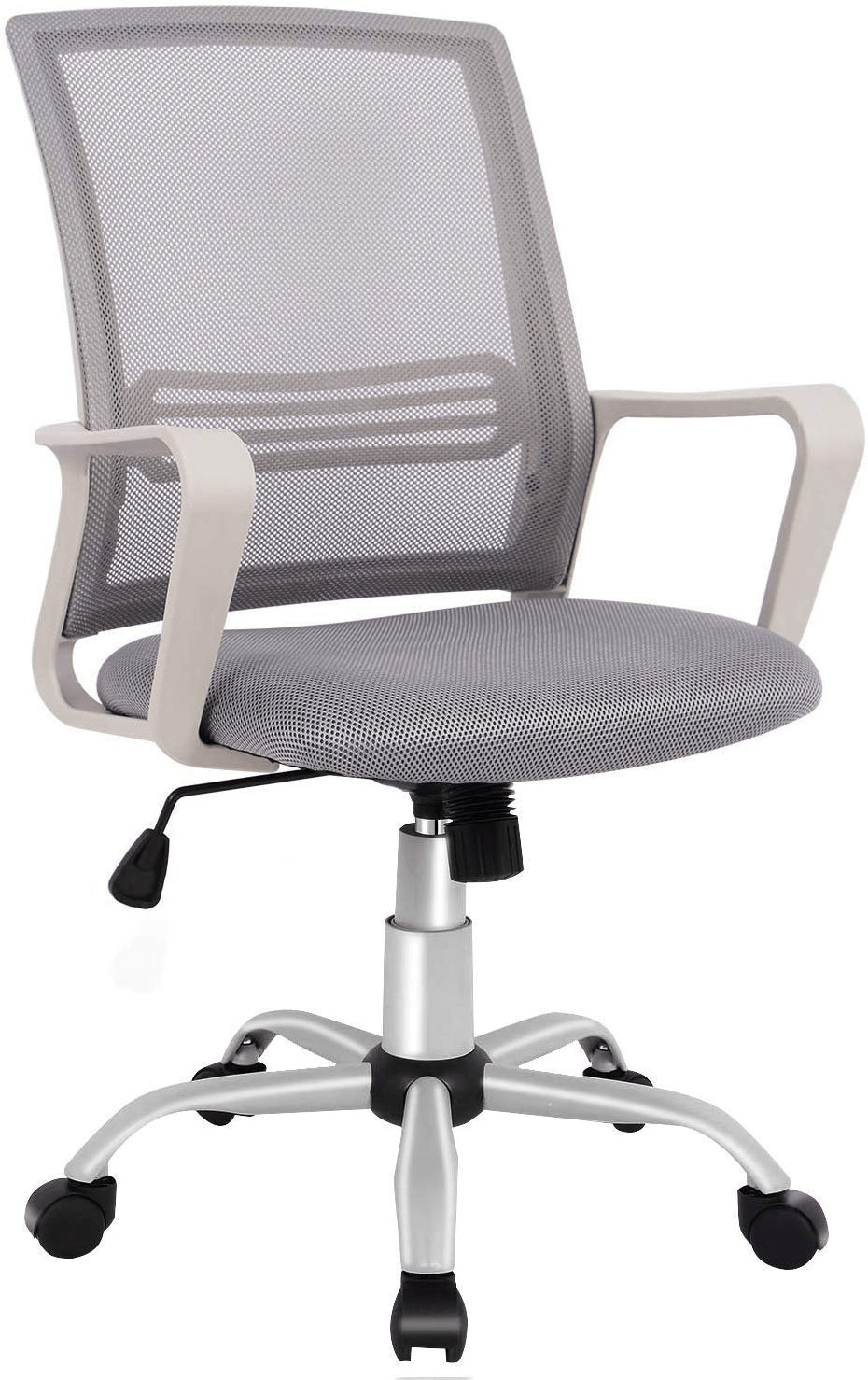 Mid Back Breathable Mesh Office Desk Computer Desk Chair With Lumbar Support Smugdesk Office Chair Home Office Furniture Go Home Office Chairs