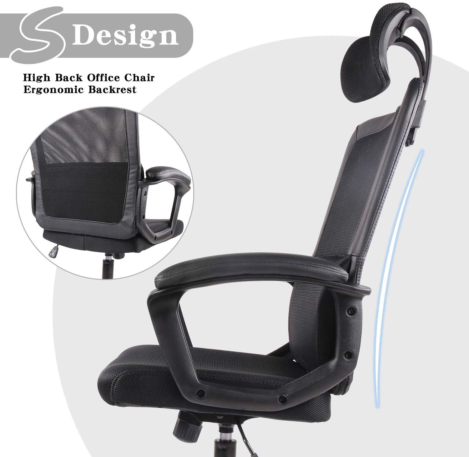 chair office mesh